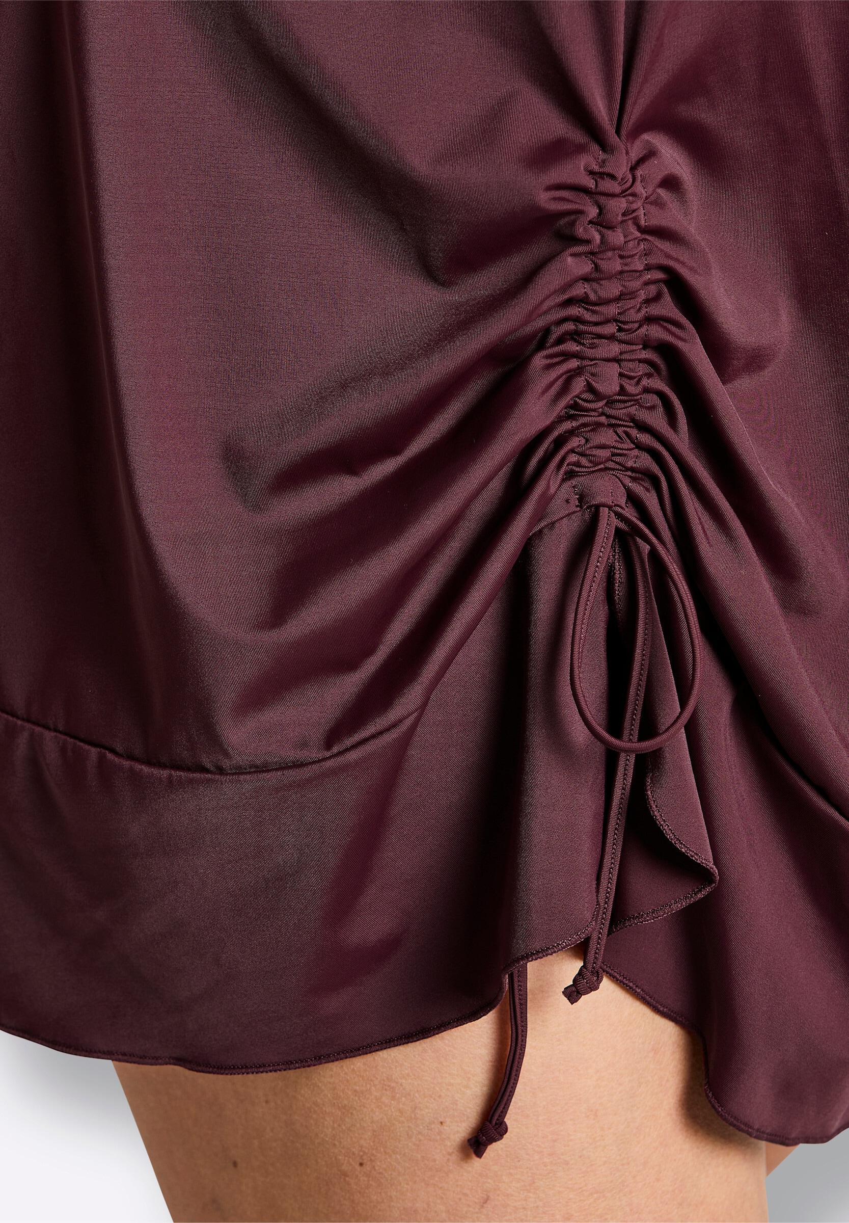 Sheego Badekleid »Badekleid Badekleid mit Raffung am Saum«