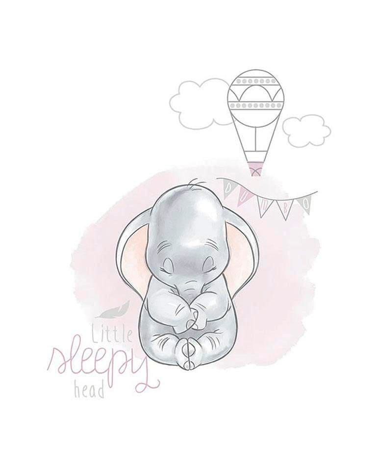 Komar Poster »Dumbo Sleepy«, Disney, Wohnzimmer Kinderzimmer, OTTO St.), Online (1 Schlafzimmer, im Shop