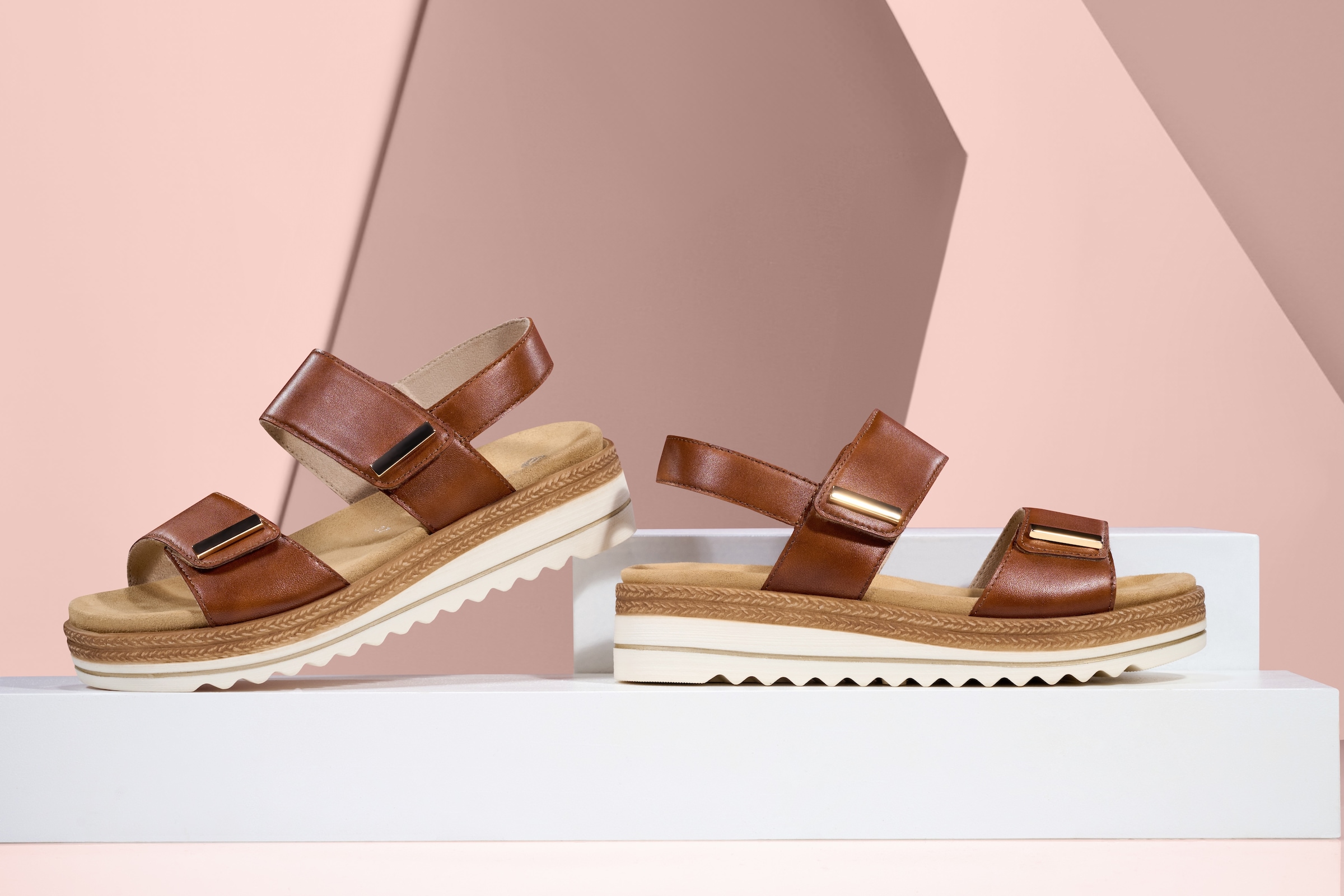 Remonte Keilsandalette, Riemchensandale, Bequemschuh mit Schmuckelementen