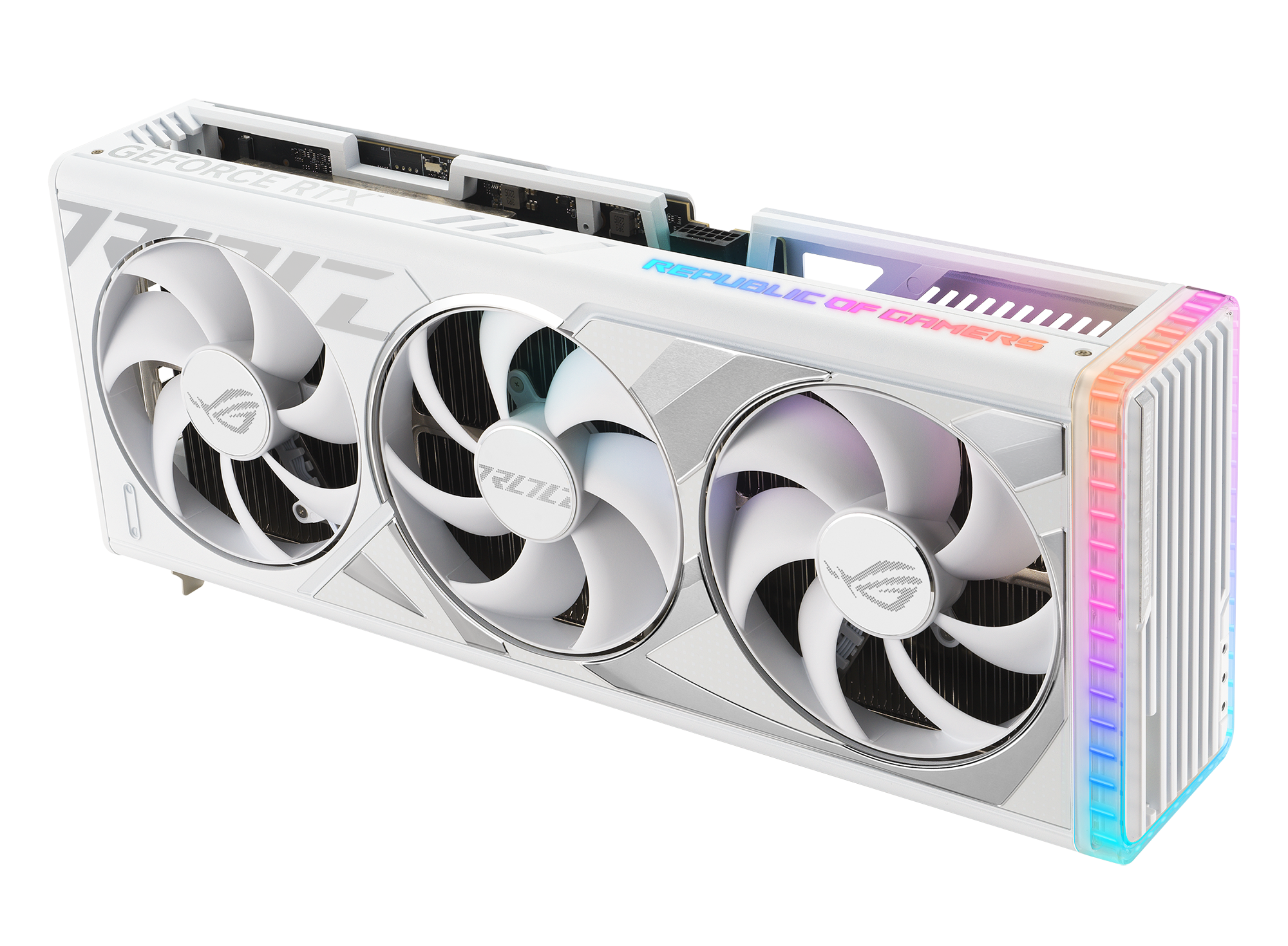 Asus Grafikkarte »ROG-STRIX-RTX4090-24G-WHITE«, 24 GB, GDDR6X