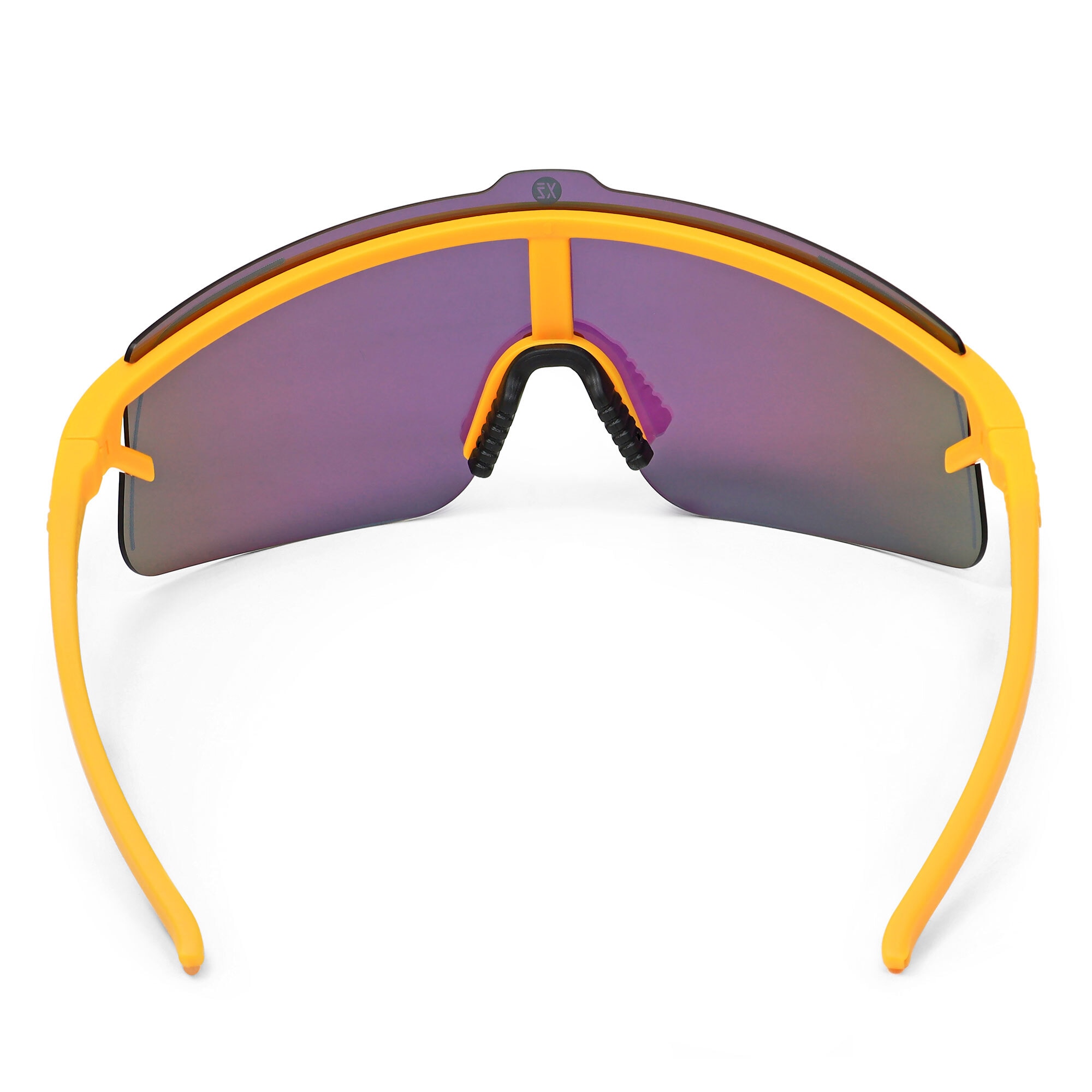 YEAZ Sportbrille »Sport-Sonnenbrille Black/Silver SUNSHADE«