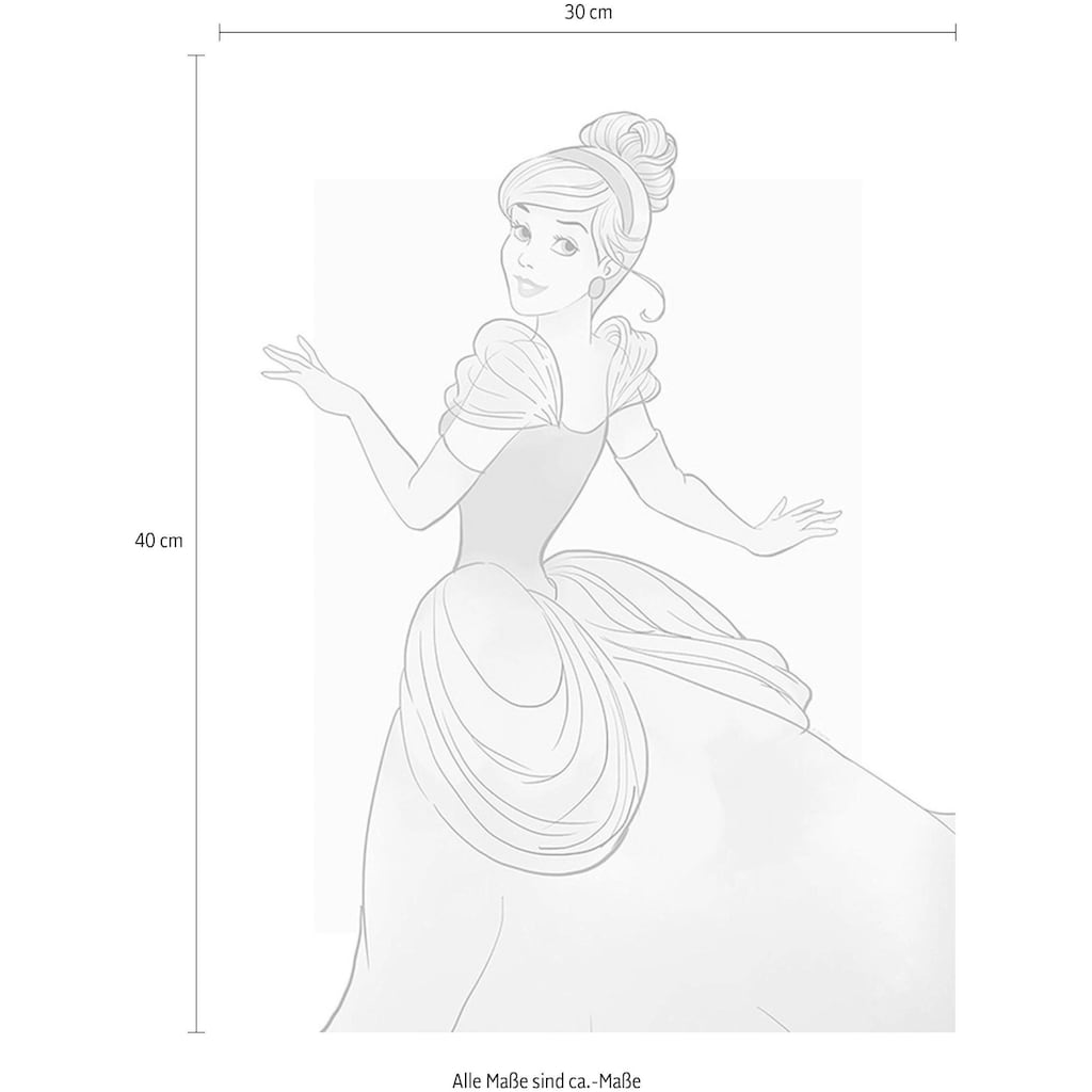 Komar Poster »Cinderella Beauty«, Disney, (1 St.)