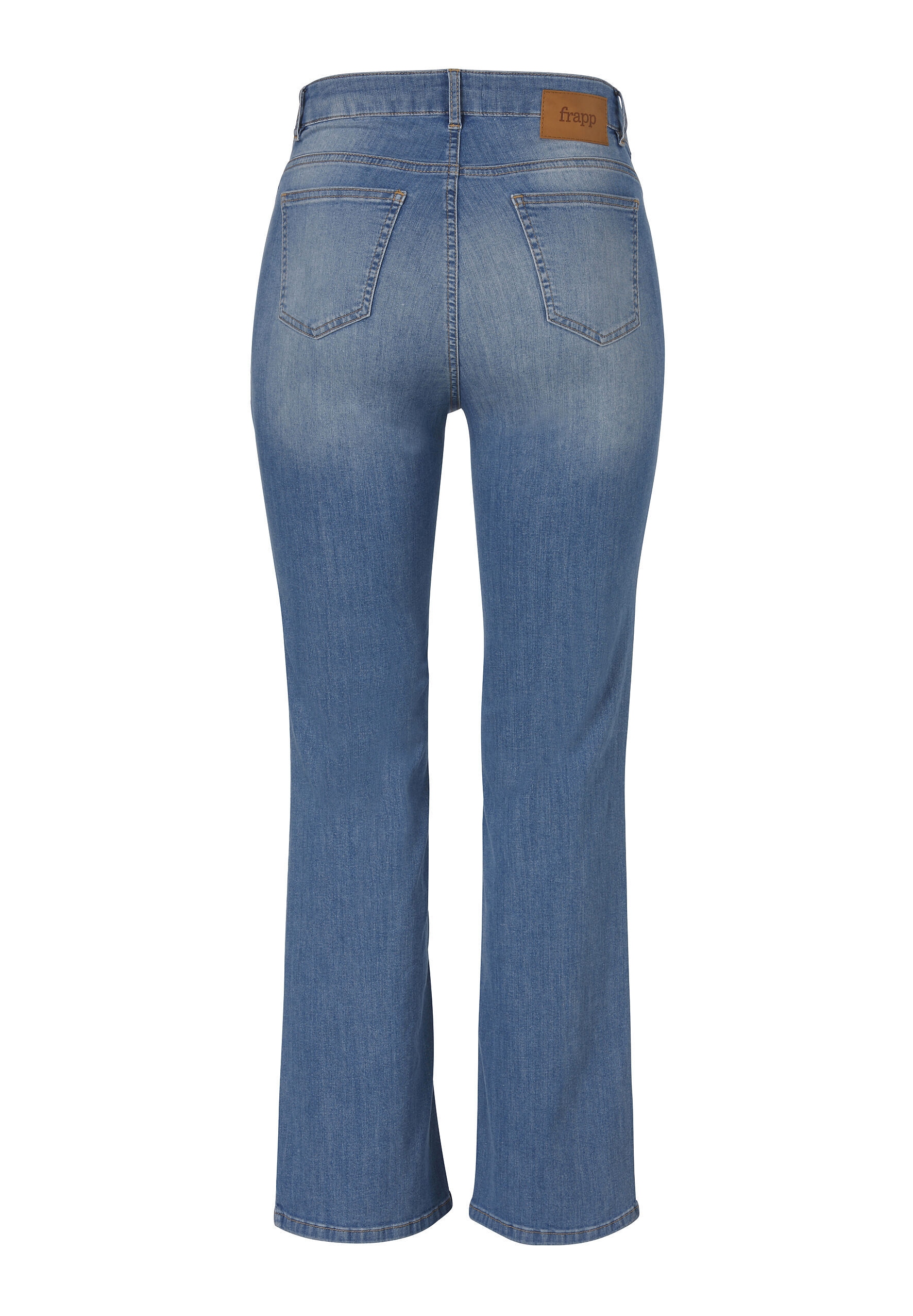 FRAPP Stoffhose »FRAPP Hosen«  Innovative Belly Shape Jeans Mid Blue