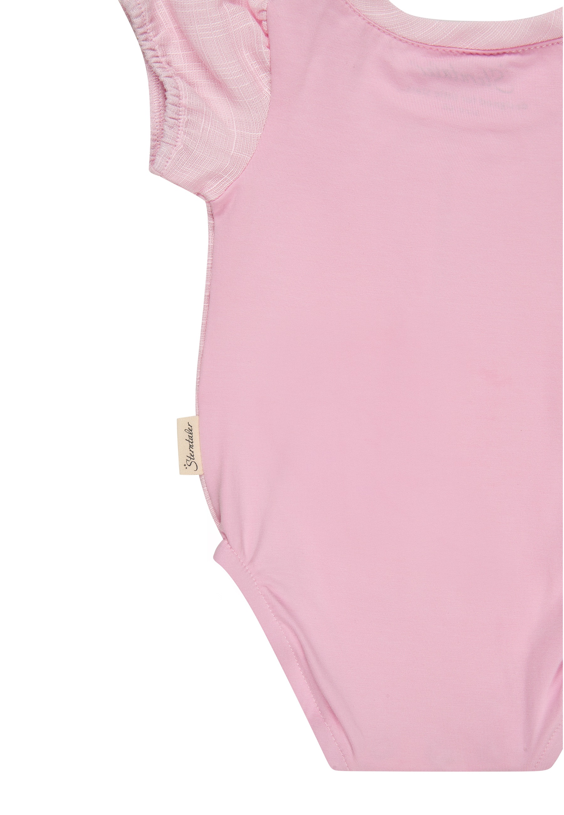 Sterntaler® Kurzarmbody »Kurzarm-Body Leinenoptik«