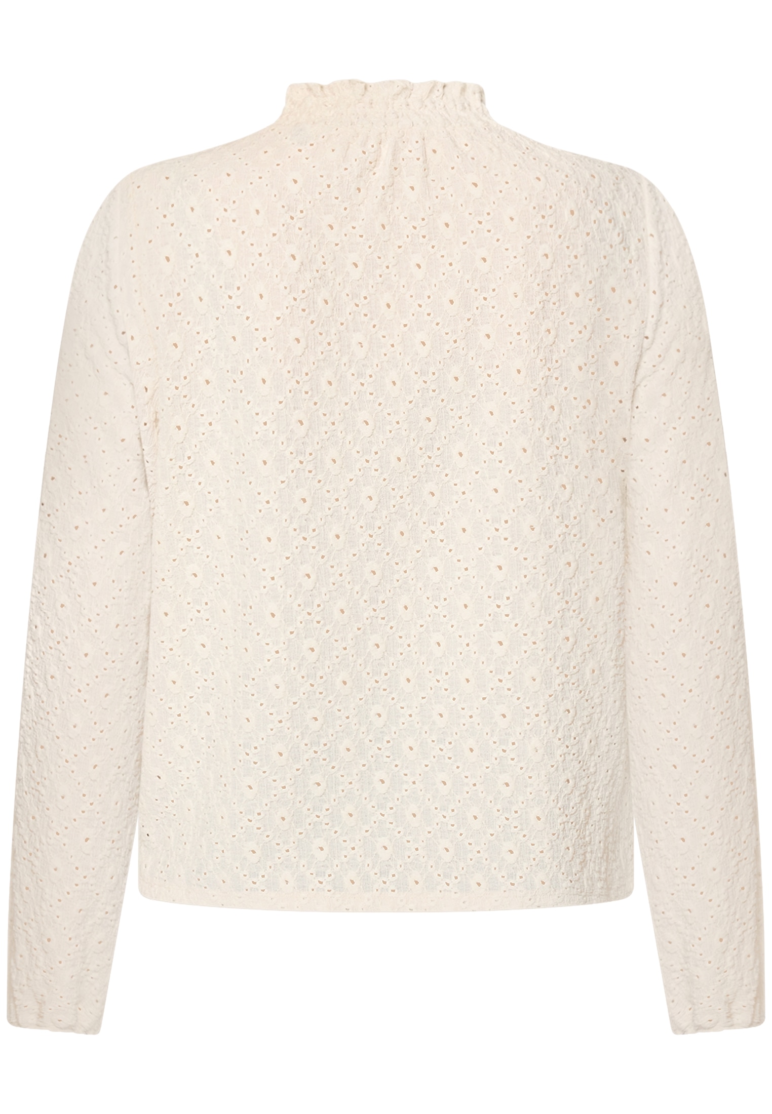 Zero Klassische Bluse »Bluse mit Lochmuster«