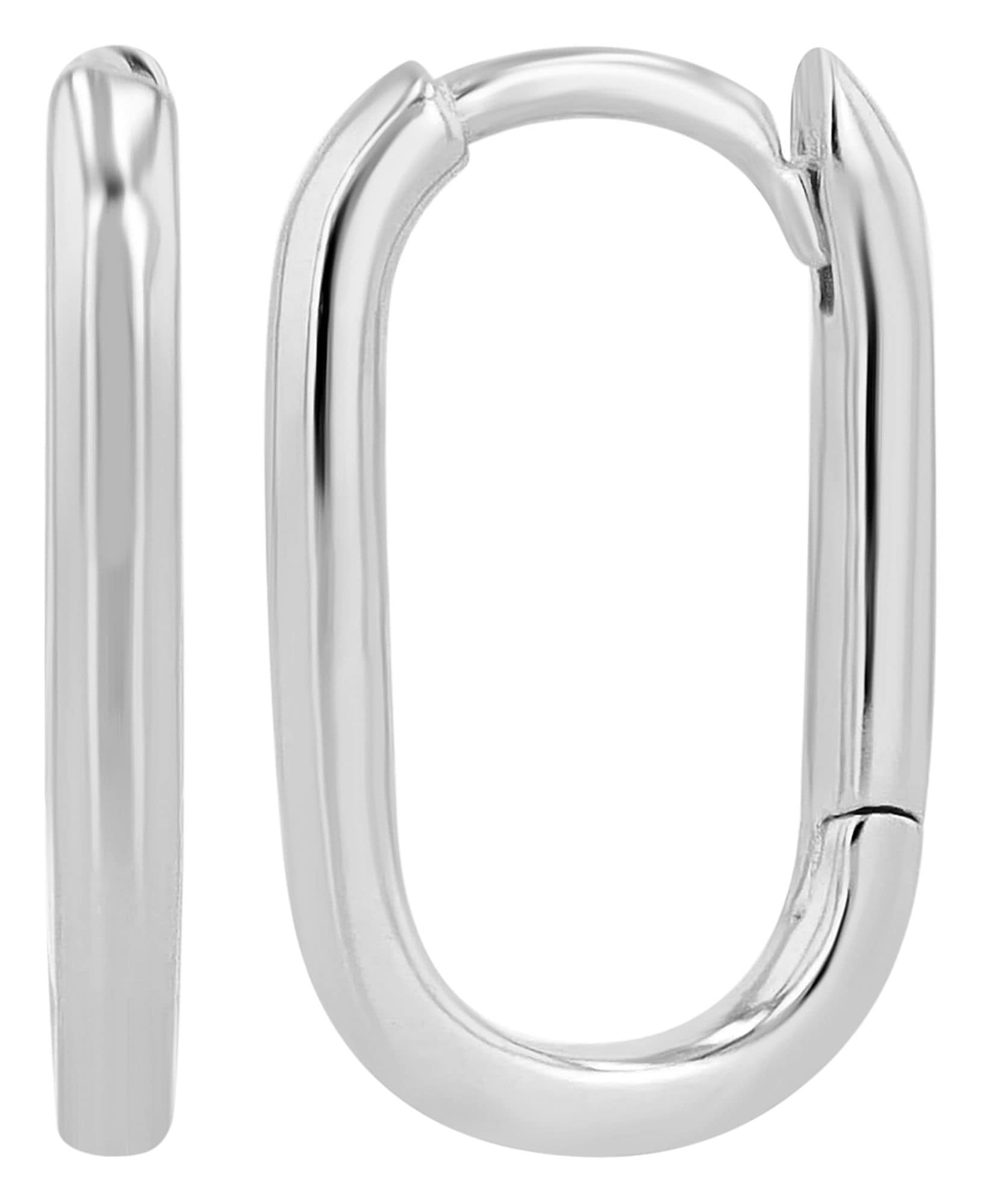 Adelia´s Paar Creolen »Damen Ohrringe ¿ Creole aus 925 Silber«