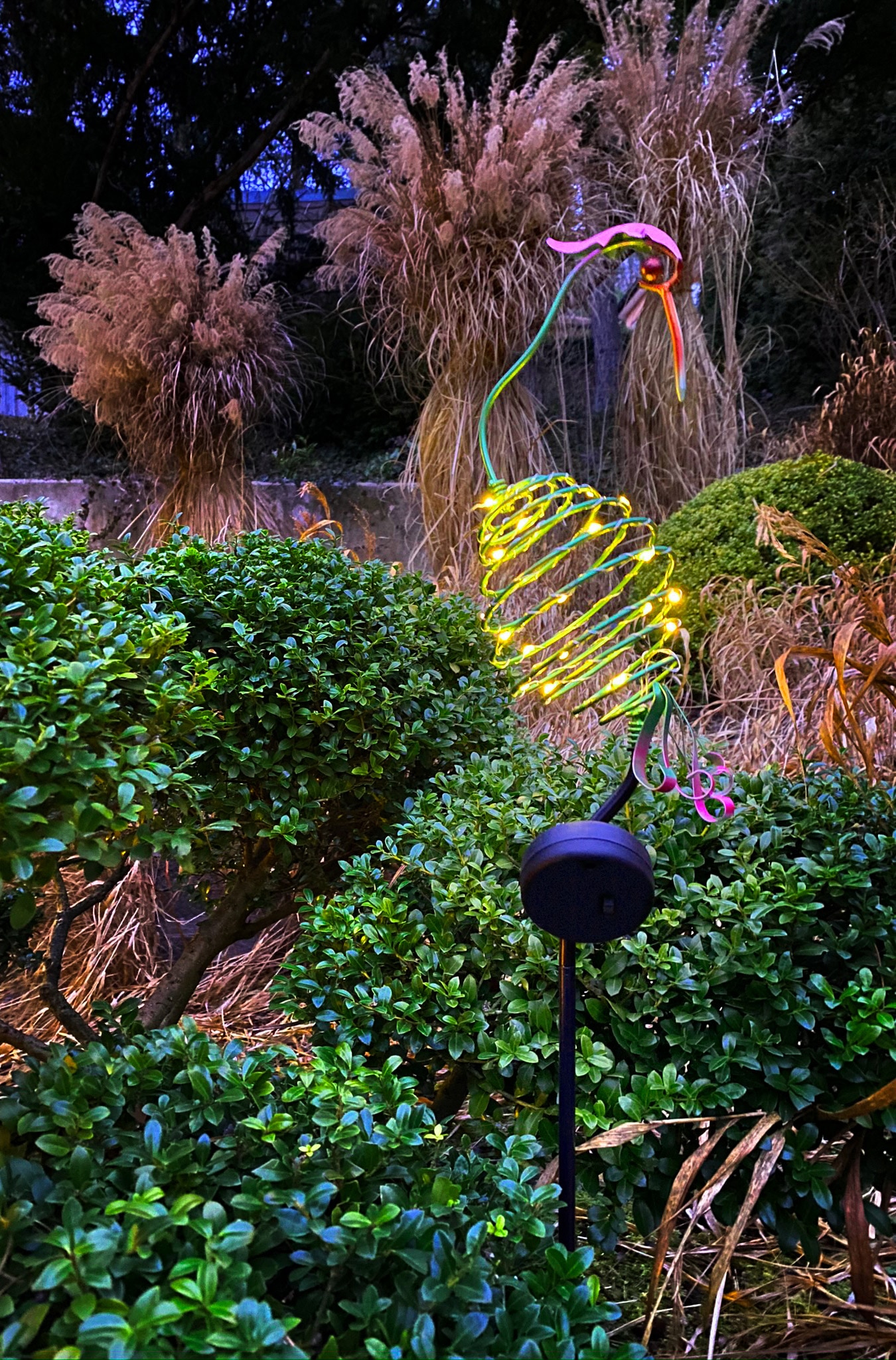 1 flammig-flammig, Shop im näve Online Deko-Figur>>Kranich »Kranich«, LED OTTO LED Gartenleuchte