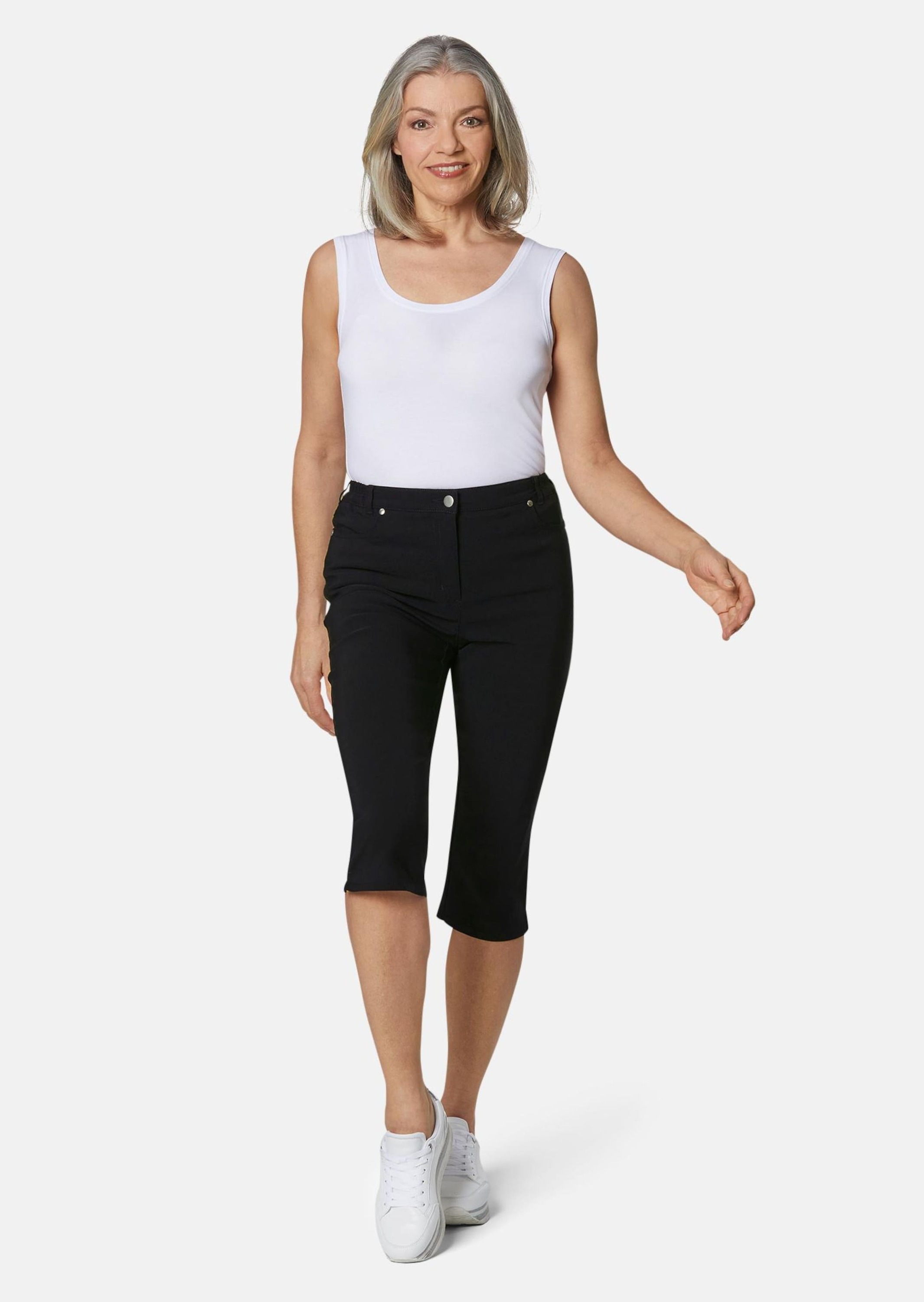 GOLDNER 7/8-Hose »Kurzgröße Capri-Super-Stretch-Hose Carla«