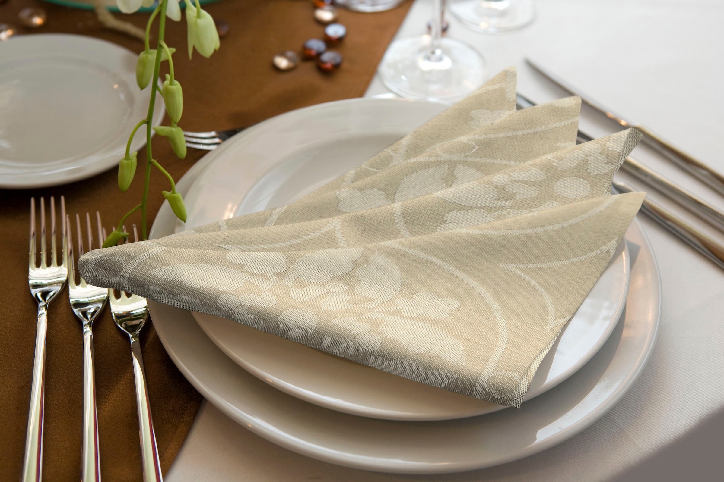 Adam Stoffserviette »Romantic Puligny Light«