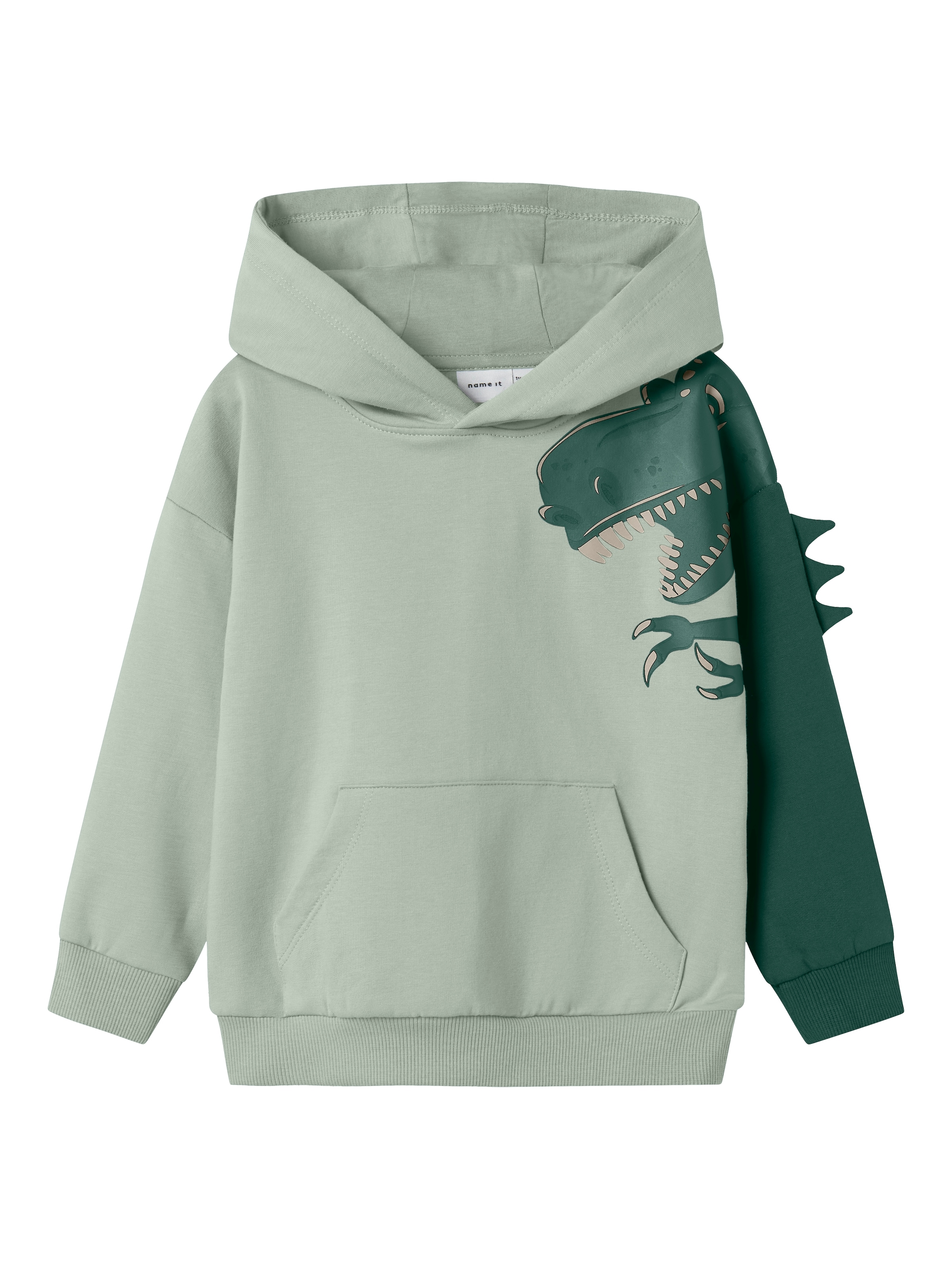 Name It Sweatshirt »NMMNASH LS NREG SWEAT WH BRU BOX«