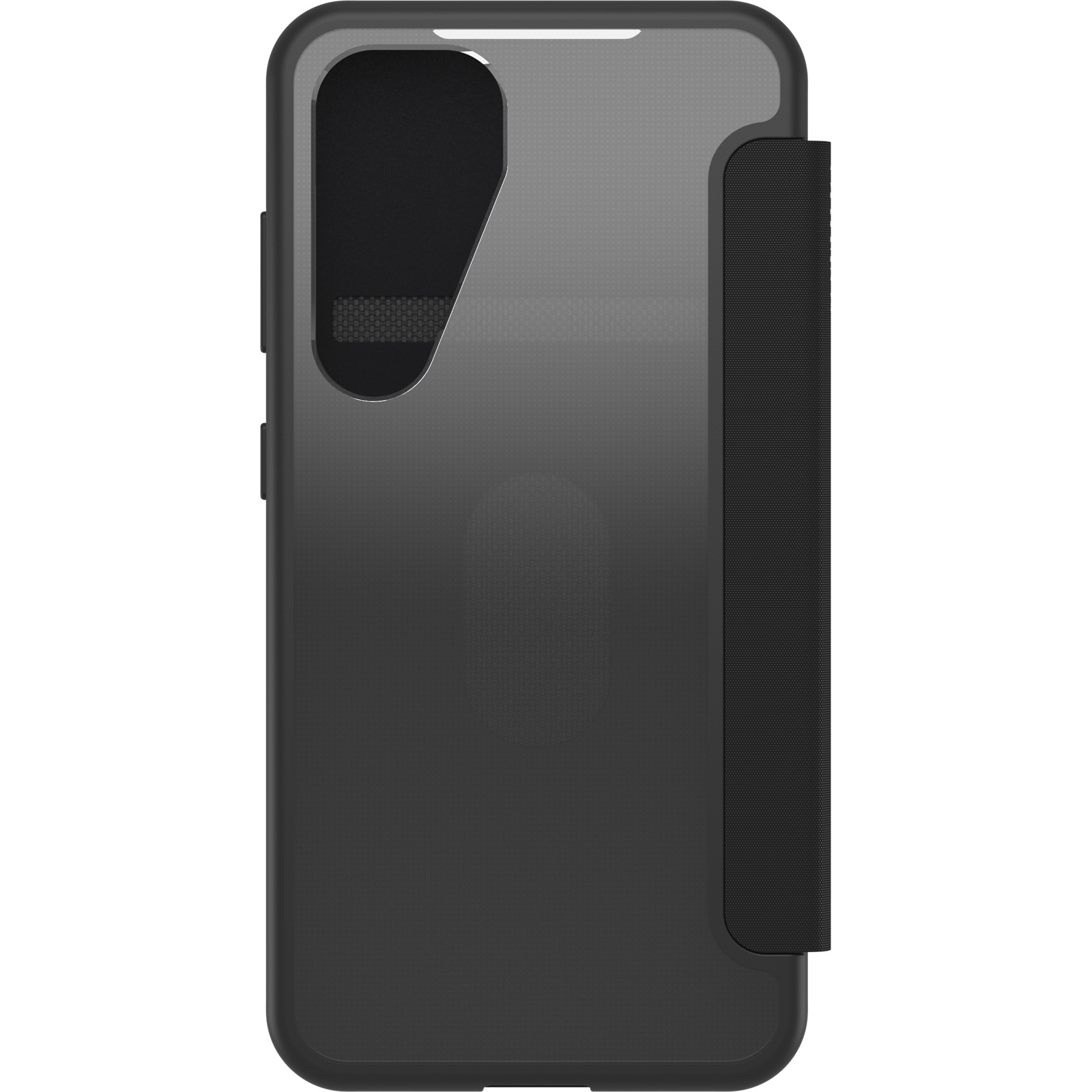 Otterbox Handyhülle »React Folio Samsung Galaxy S25 -clear/black«, Backcover, Schutzhülle, Handyschutzhülle, Case, Schutzcase, stoßfest