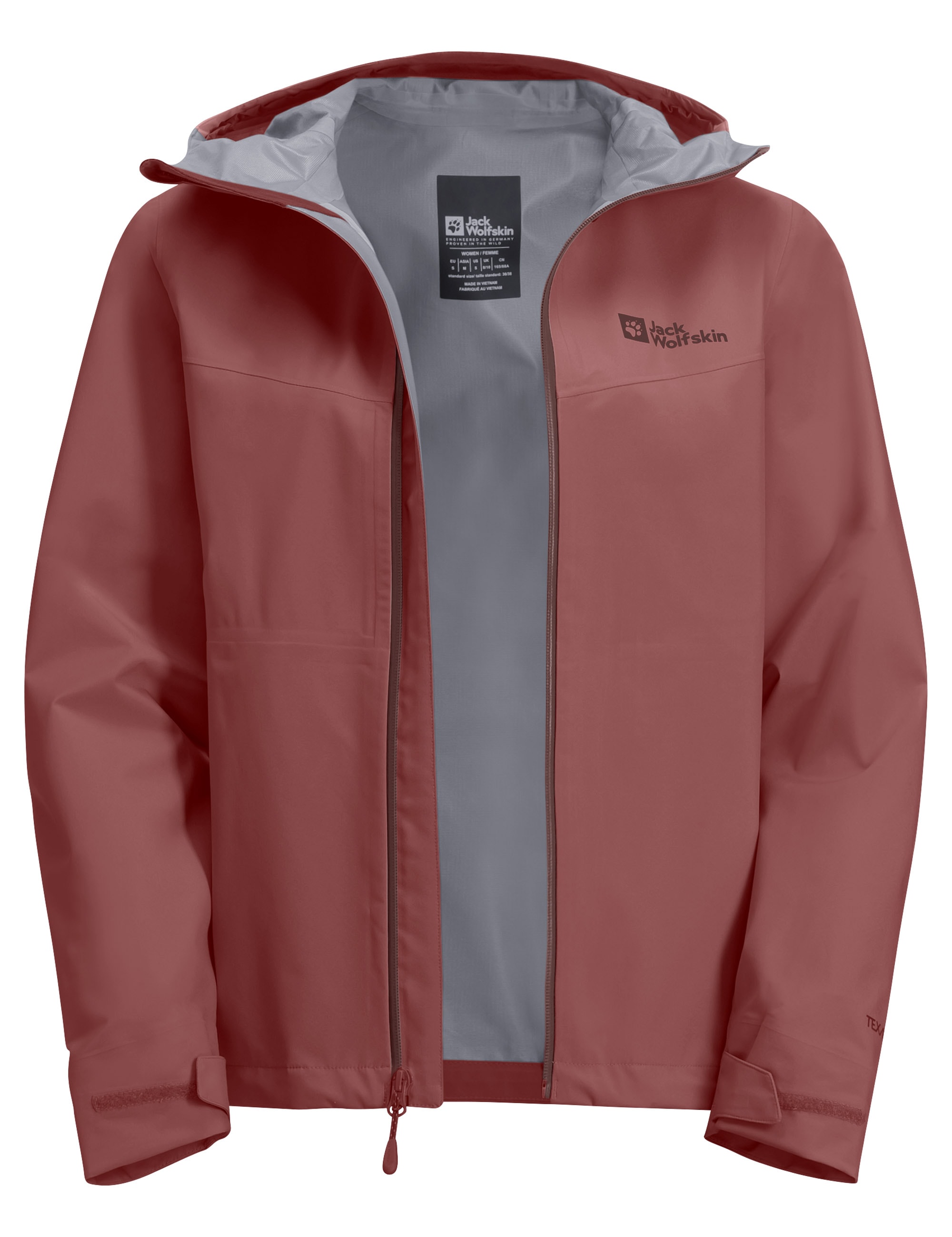 Jack Wolfskin Funktionsjacke »HIGHEST PEAK 3L JKT W«, mit Kapuze