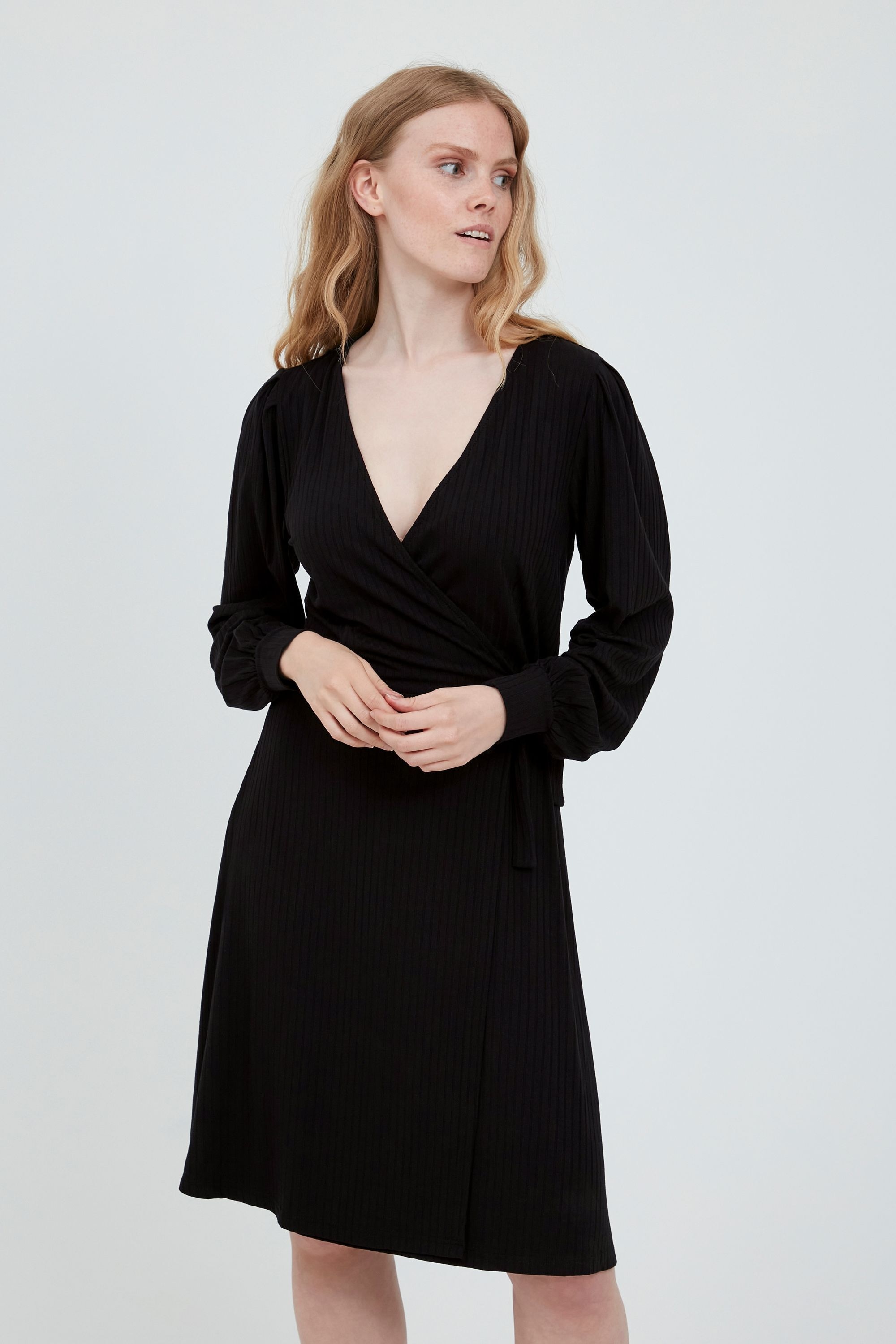 fransa Wickelkleid »Wickelkleid FRBerib«
