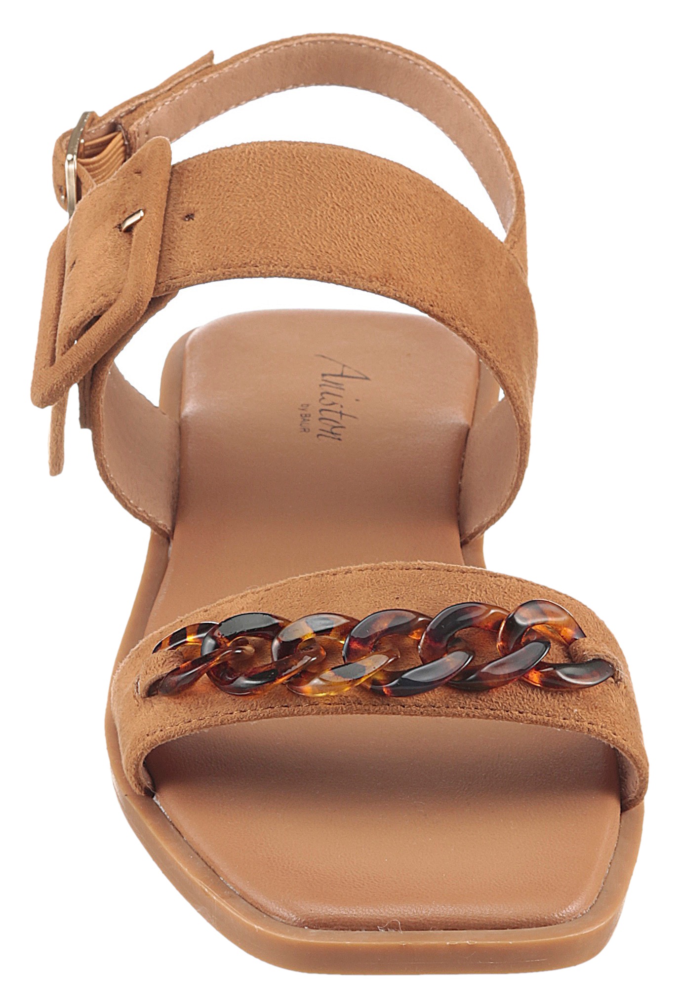 Aniston SHOES Riemchensandale, Sommerschuh, Sandalette, Zierkette - NEUE KOLLEKTION