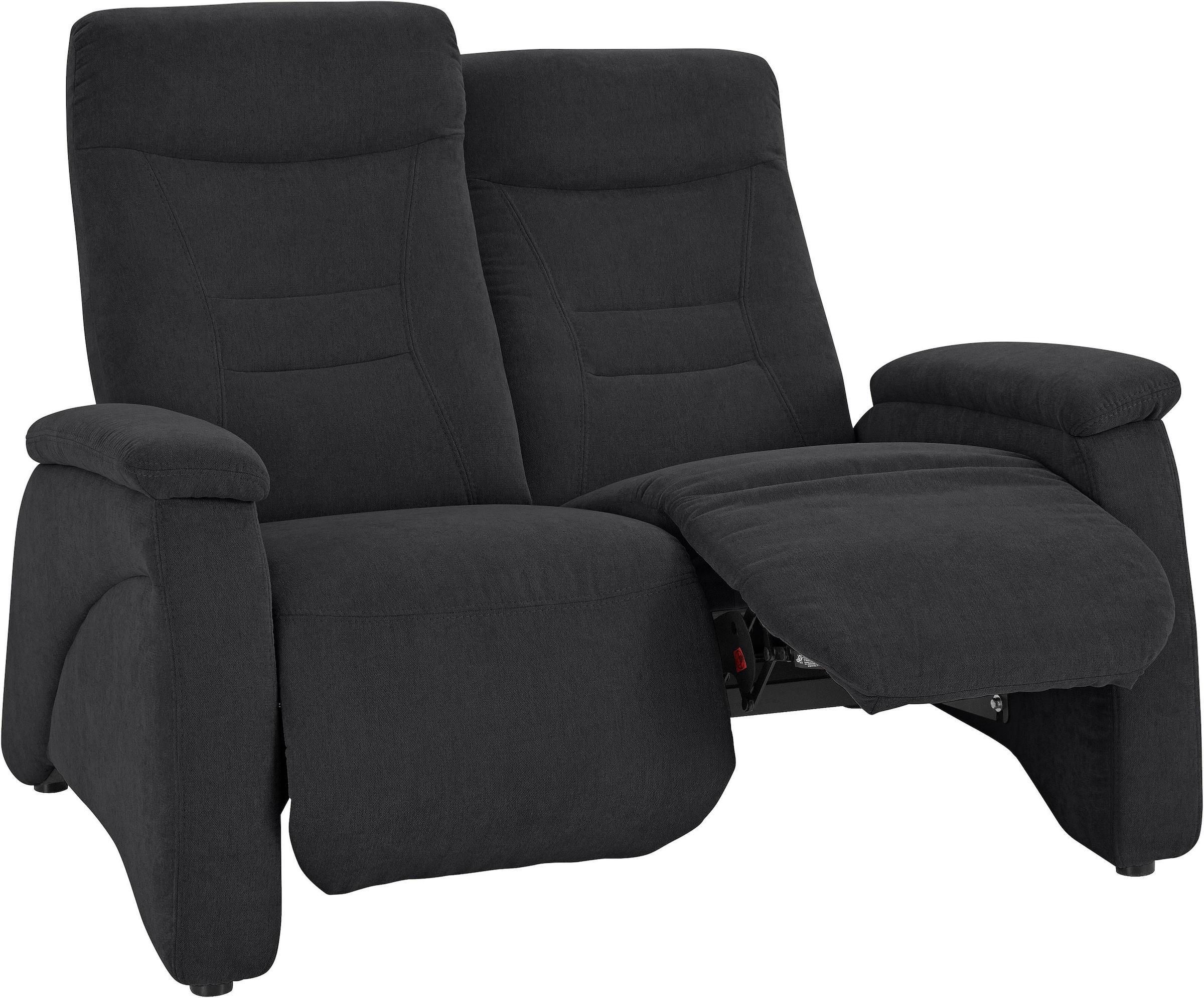 exxpo - sofa fashion 2-Sitzer »Ascoli, Kinosofa mit hohem Sitzkomfort, bequeme Armlehnen« hoher Rücken, inkl. Relaxfunktion