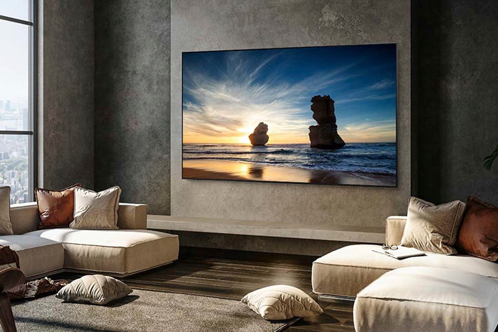 Samsung QLED Mini LED-Fernseher »GQ98QN90DAT«, 4K Ultra HD, Smart-TV, Neural Quantum 4K AI Gen2 Prozessor, Gaming Hub, bis zu 144Hz
