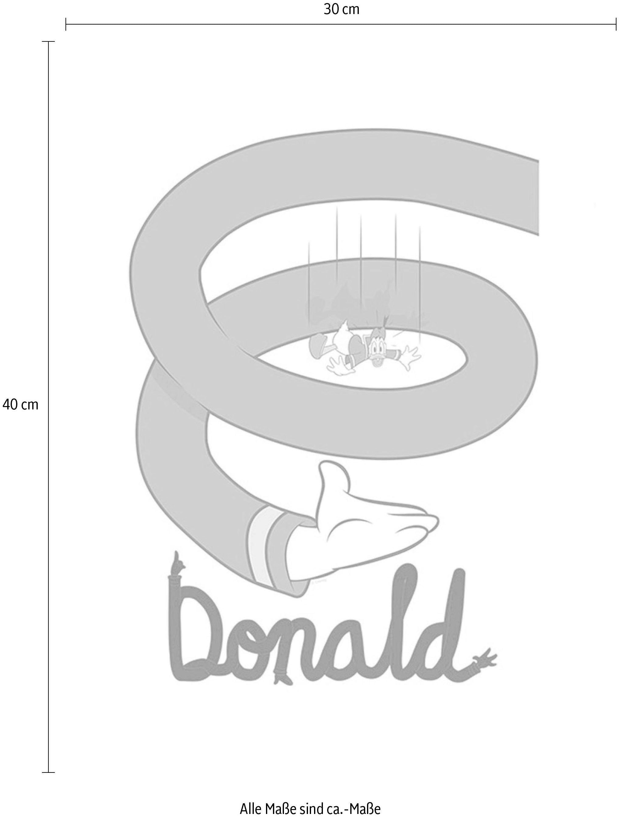 Komar Bild »Donald Duck Spiral« Disney 1 Stk. tlg. Wandbild zur Dekoration im Kinderzimmer - ohne Rahmen