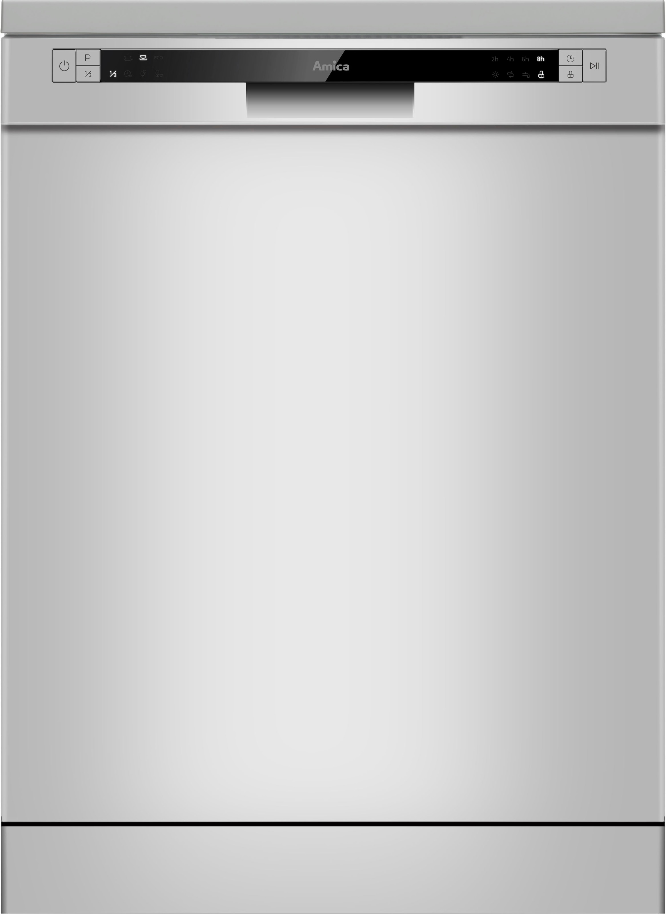 Amica Standgeschirrspüler »GSP 542 010-1 Si« 12 Maßgedecke