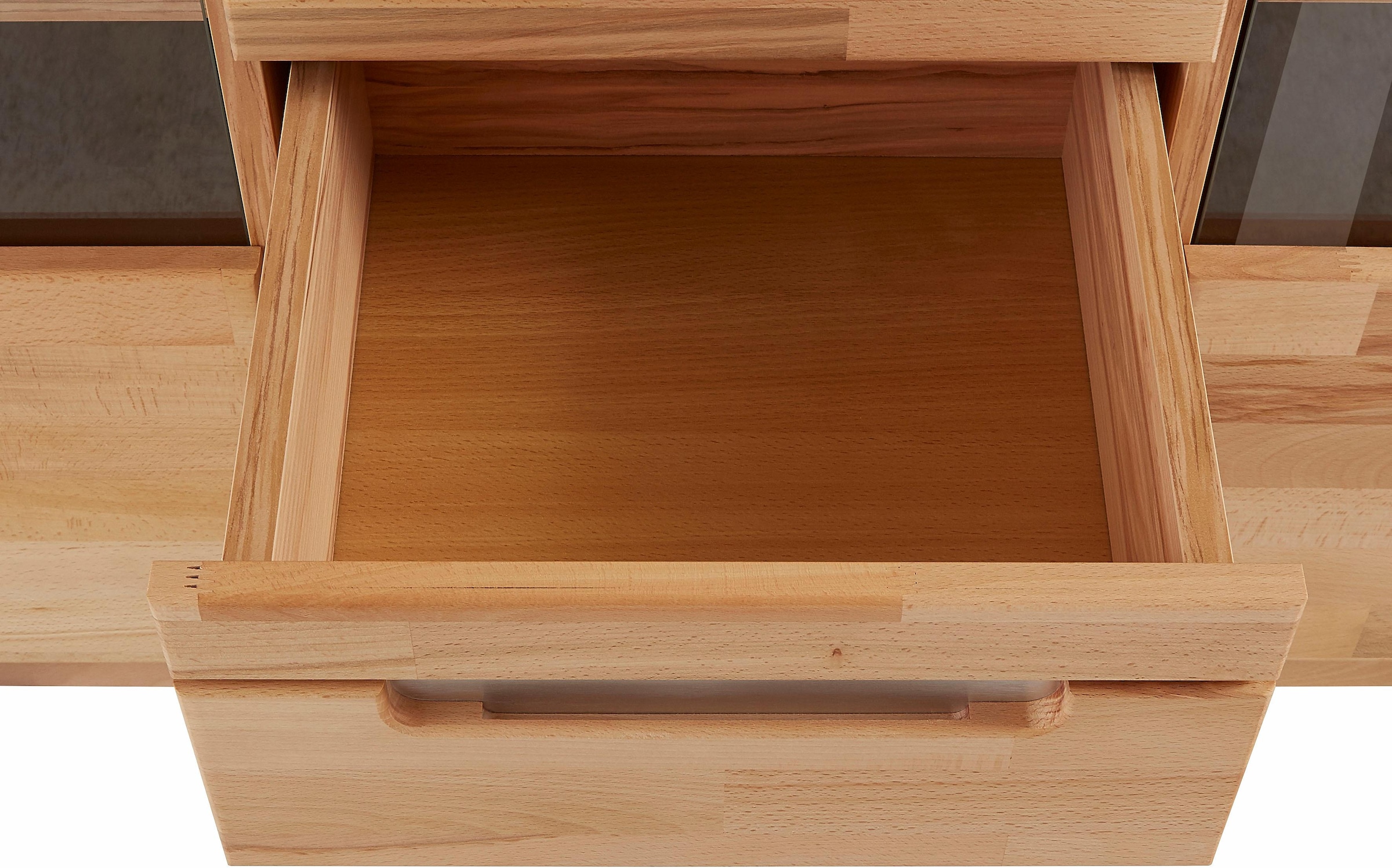 Home affaire Sideboard »Kolding« Breite 140 cm mit 2 Glastüren