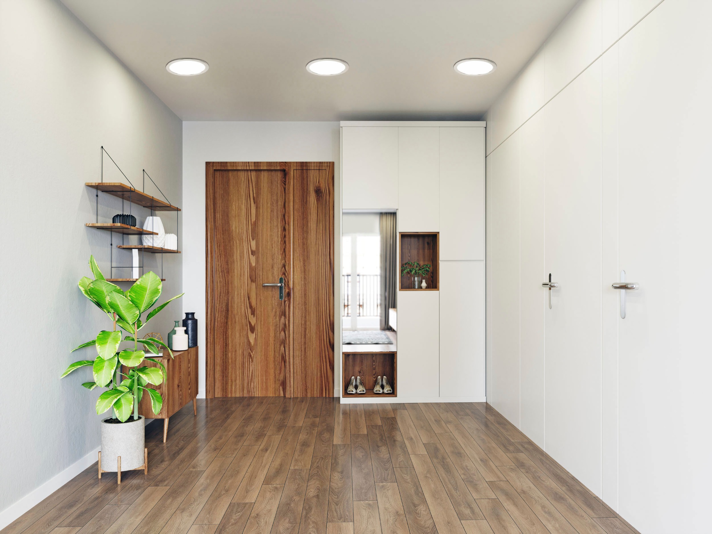 EGLO Deckenleuchte »FUEVA-Z«, Leuchtmittel LED-Modul | LED fest integriert, Deckenleuchte in nickel aus Alu - 16,5W - warmweiß - kaltweiß