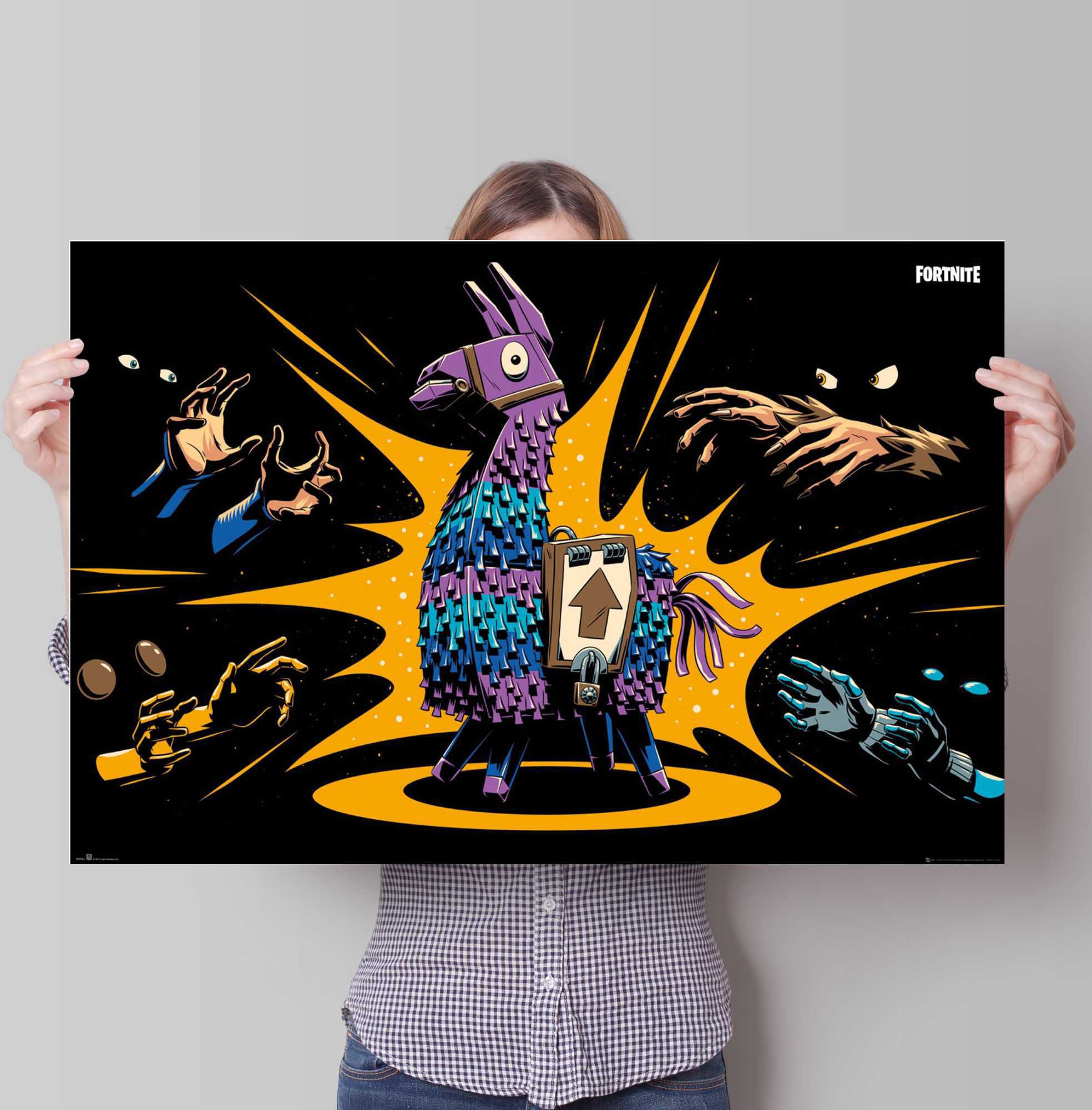 Reinders! Poster »Poster Spiele, bei OTTO Loot (1 - St.) Llama Game«, Fortnite online