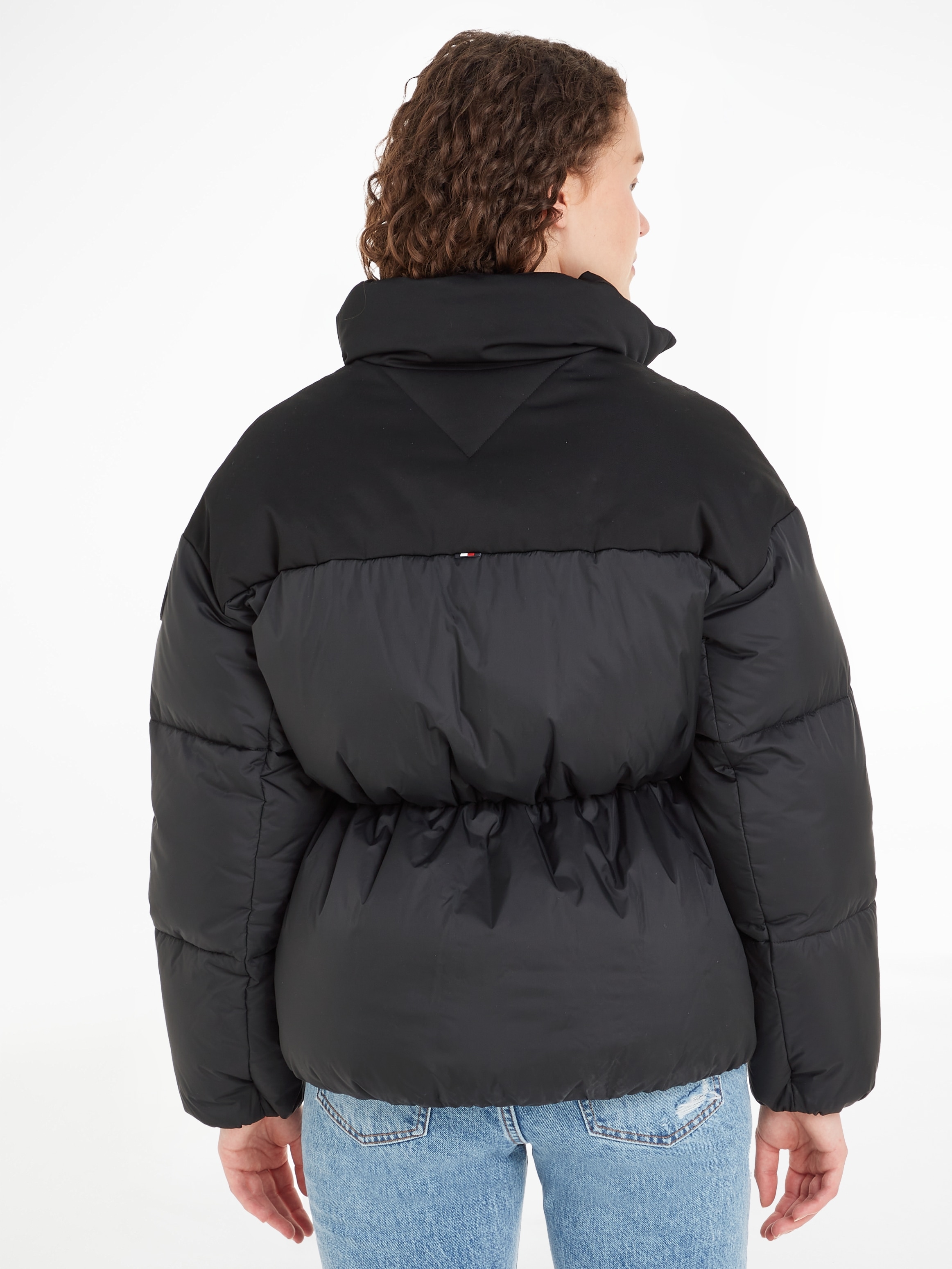 Tommy Hilfiger Steppjacke »NEW YORK PUFFER JACKET«, mit verstellbarem Bund an der Taille