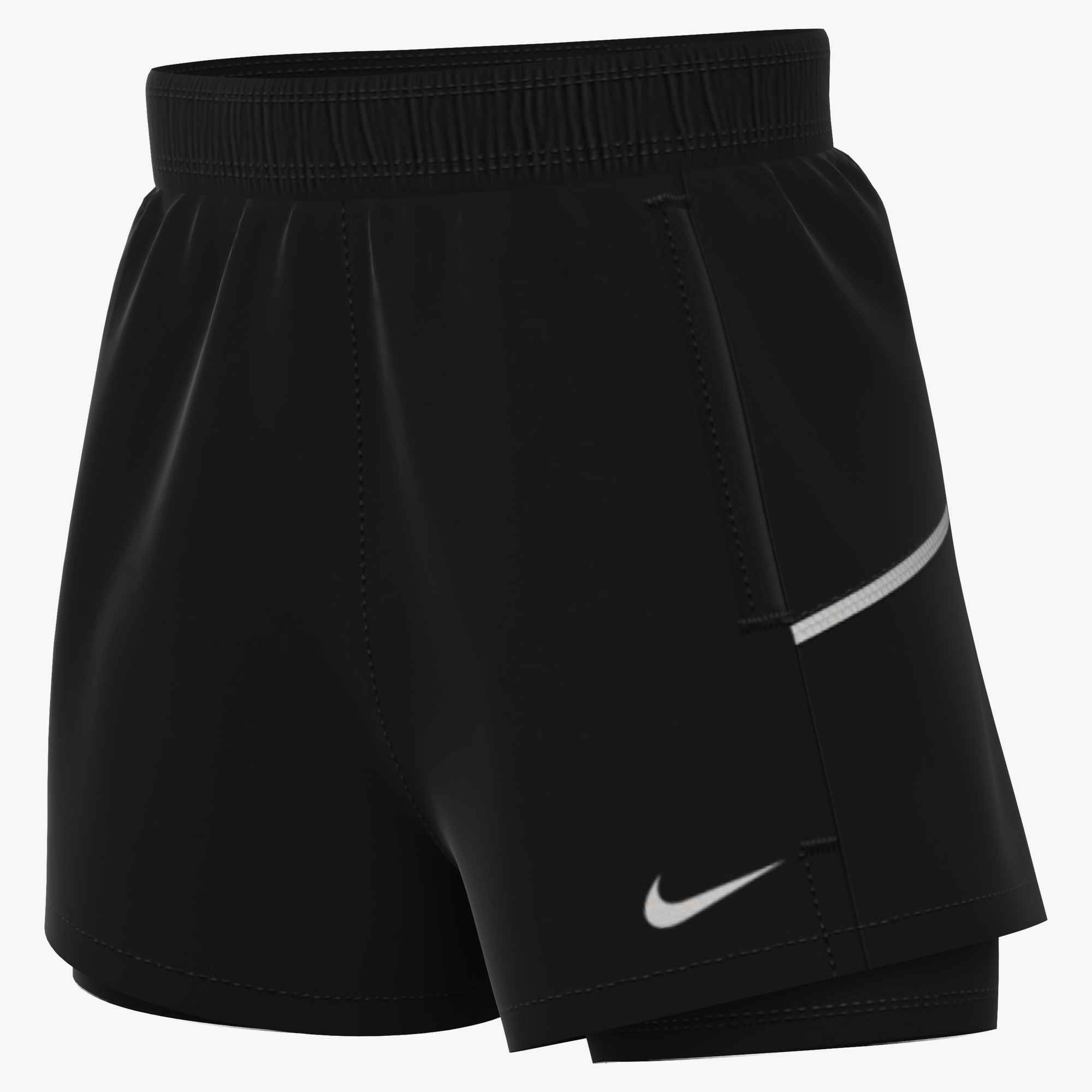 Nike Laufshorts »M NK DF MILER 5IN 2IN1 SHORT«  2-in-1-Design, ohne Verschluss, mit Dri-FIT-Technologie, aus Polyester