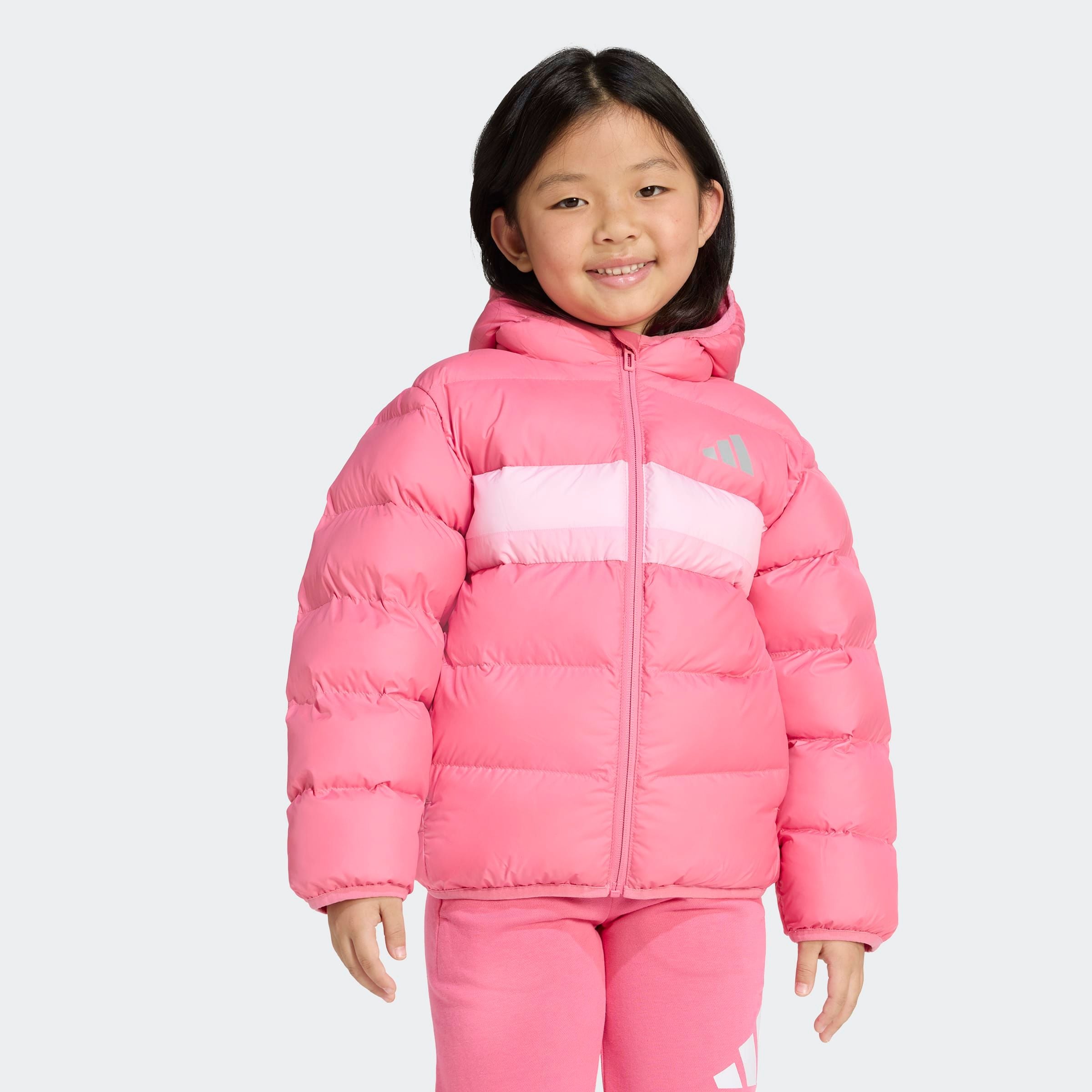 adidas Sportswear Steppjacke »KUNSTDAUNEN KINDER« für Kinder, mit Reißverschluss