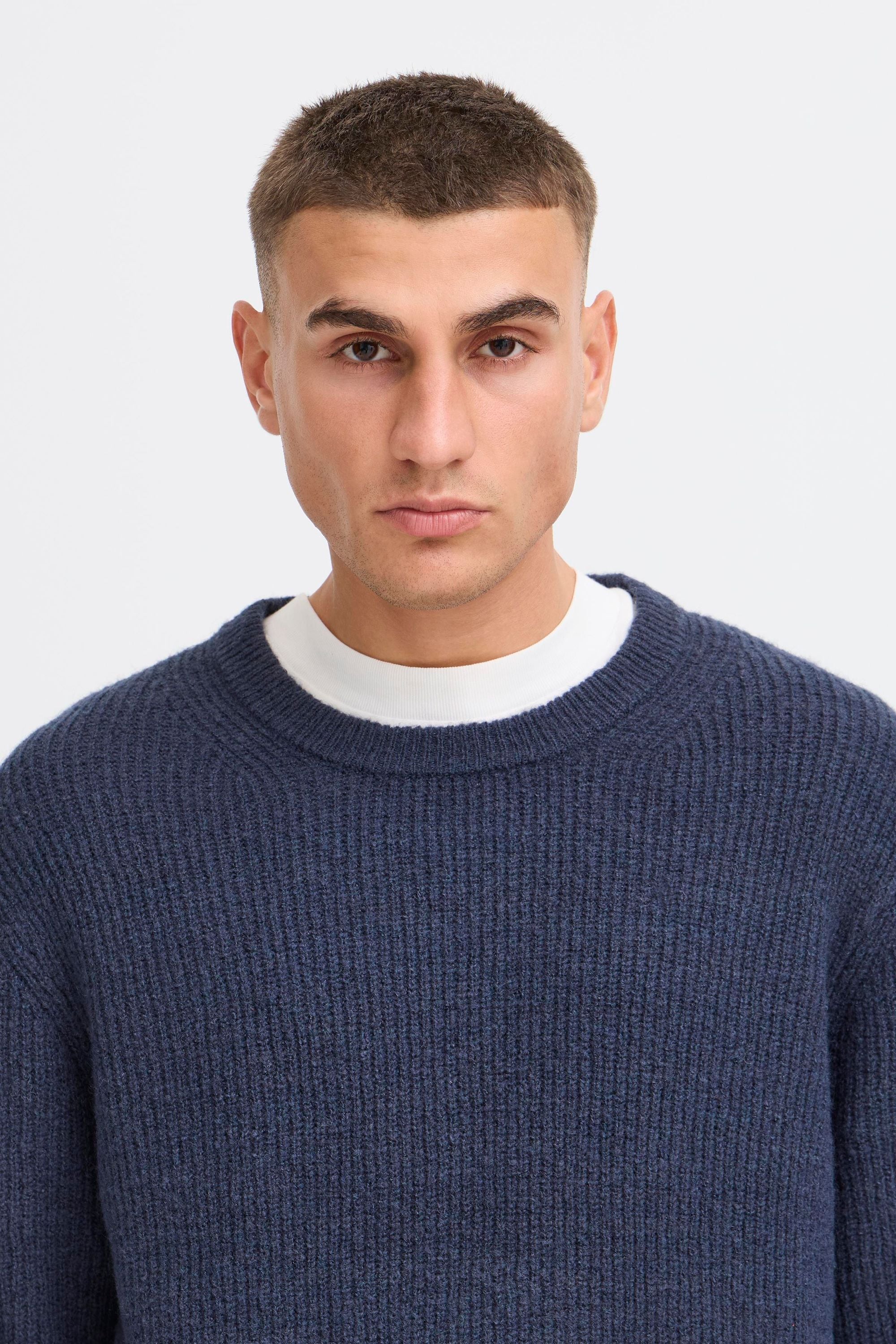 !Solid Strickfleece-Pullover »Strickpullover SDMACK«
