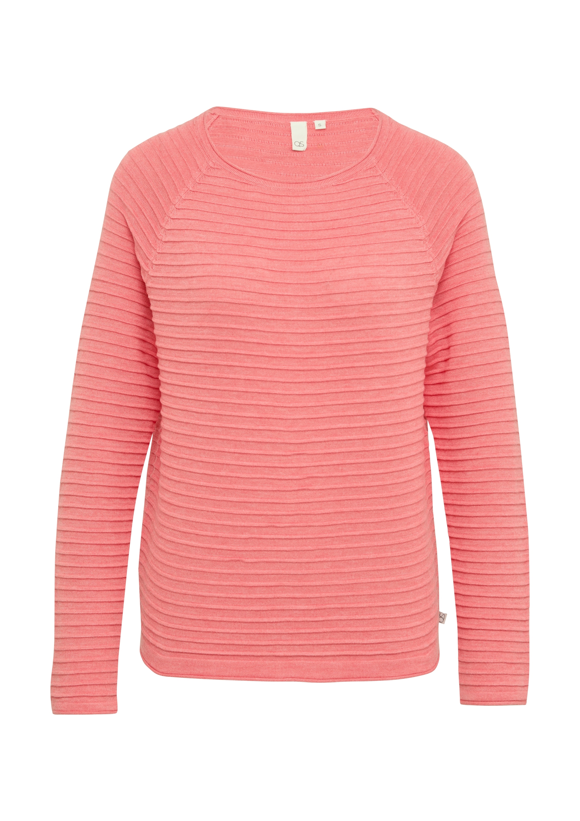QS Strickpullover, mit Strukturmuster
