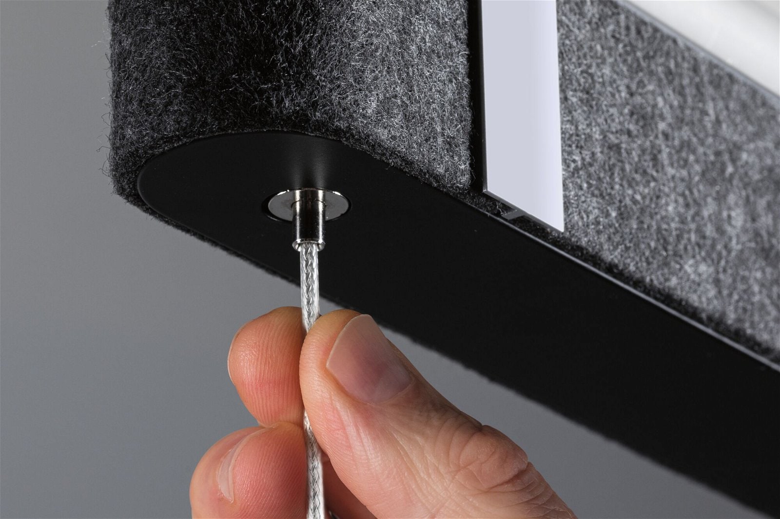 Paulmann LED Pendelleuchte »Jagun 2700K 2000lm 26W Anthrazit«, 1 flammig, 3-Step-Dim