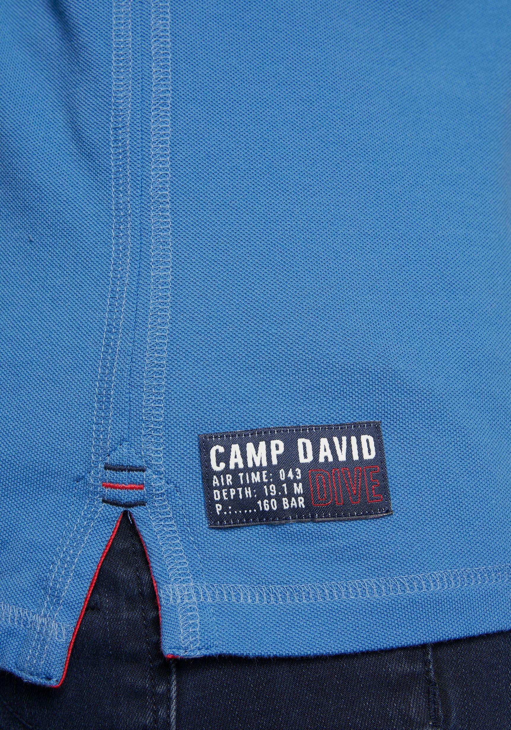 CAMP DAVID Logoprägung bei OTTO bestellen Poloshirt, mit online