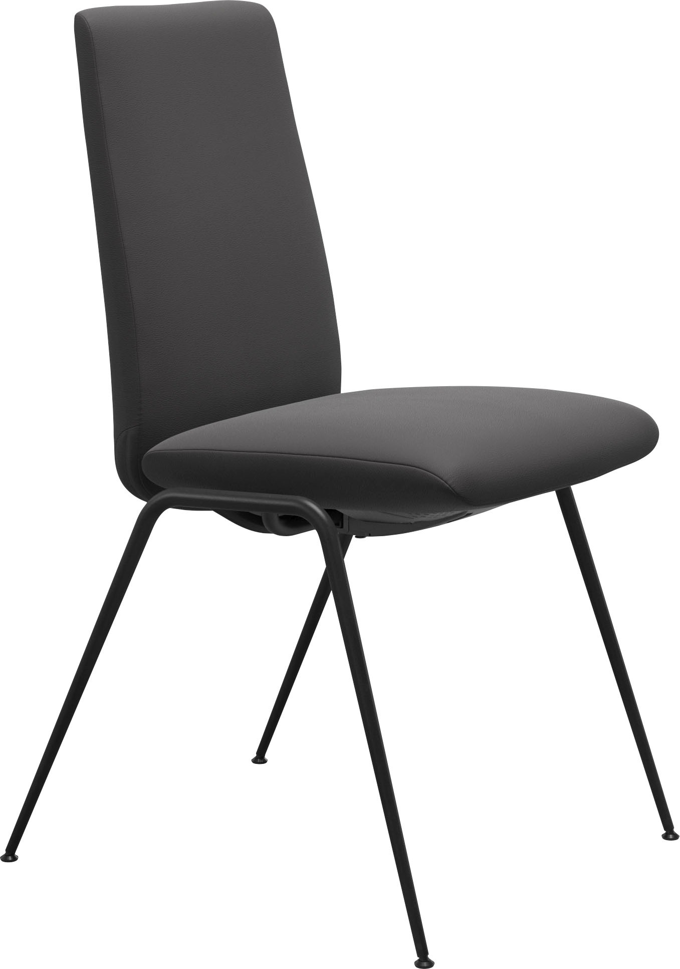 Stressless® Polsterstuhl »Laurel«, Leder PALOMA, Low Back, Größe M, mit Beinen aus Stahl in Schwarz matt