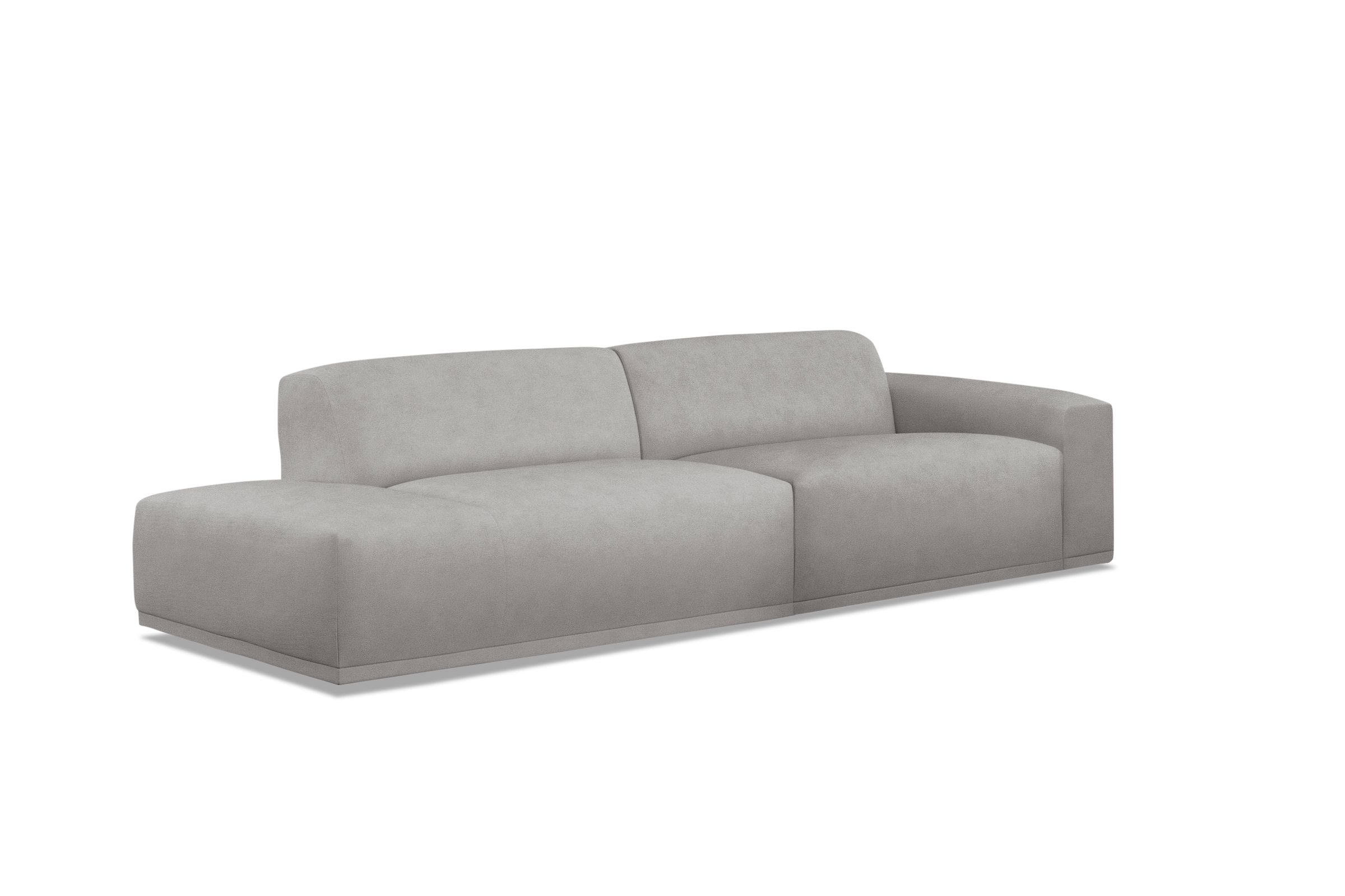 TRENDMANUFAKTUR Big-Sofa »Braga, mit hochwertigem Kaltschaum, Megasofa, in Cord erhältlich«, modernes Big-Sofa, Couch mit hohem Sitzkomfort, 277/72/107 cm (B/H/T)