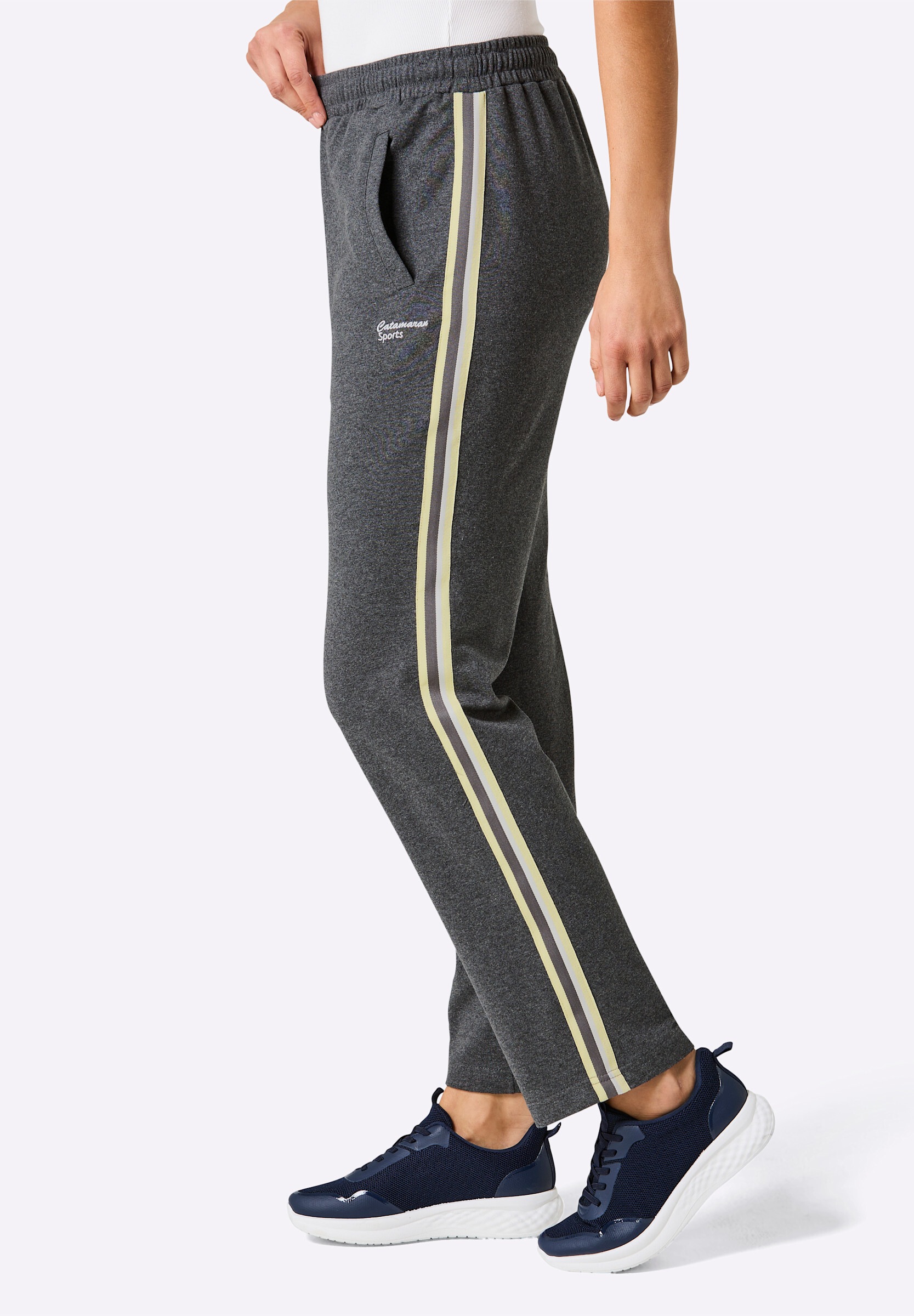 Witt Trainingshose »Freizeithose Freizeithose mit Kontraststreifen«