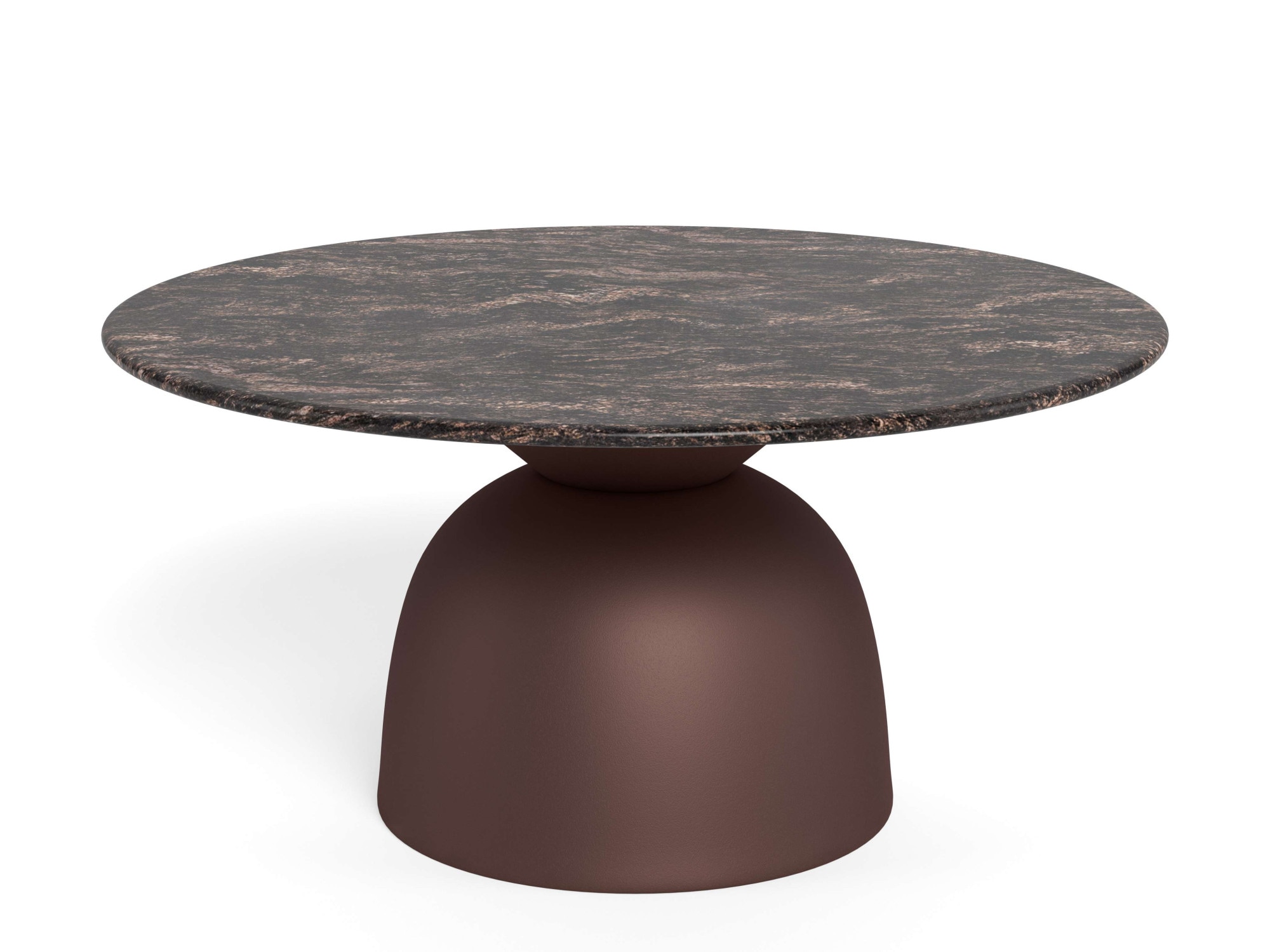 ACTONA GROUP Couchtisch »Ferrol, Tisch, Beistelltisch« grau, Marmor, Säule, 80x42cm