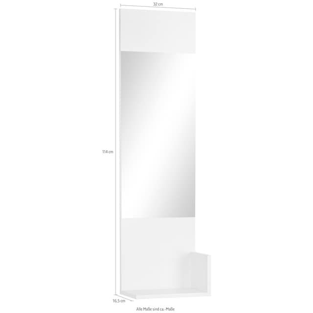 INOSIGN Spiegelpaneel »Kosmo«, Breite 32 cm, mit 1 Ablage bestellen bei OTTO