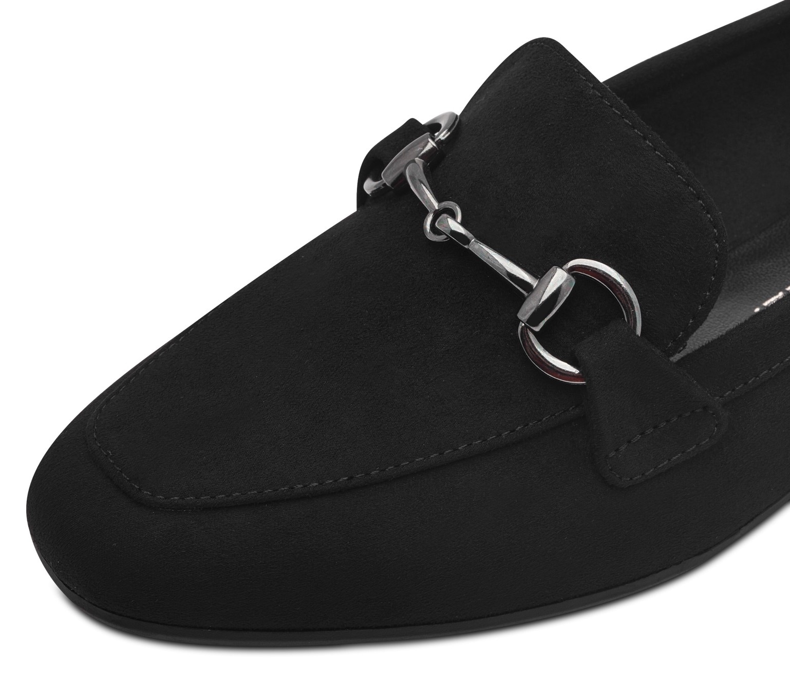 MARCO TOZZI Slipper, Blockabsatz, Loafer, Businessschuh mit Schmuckspange