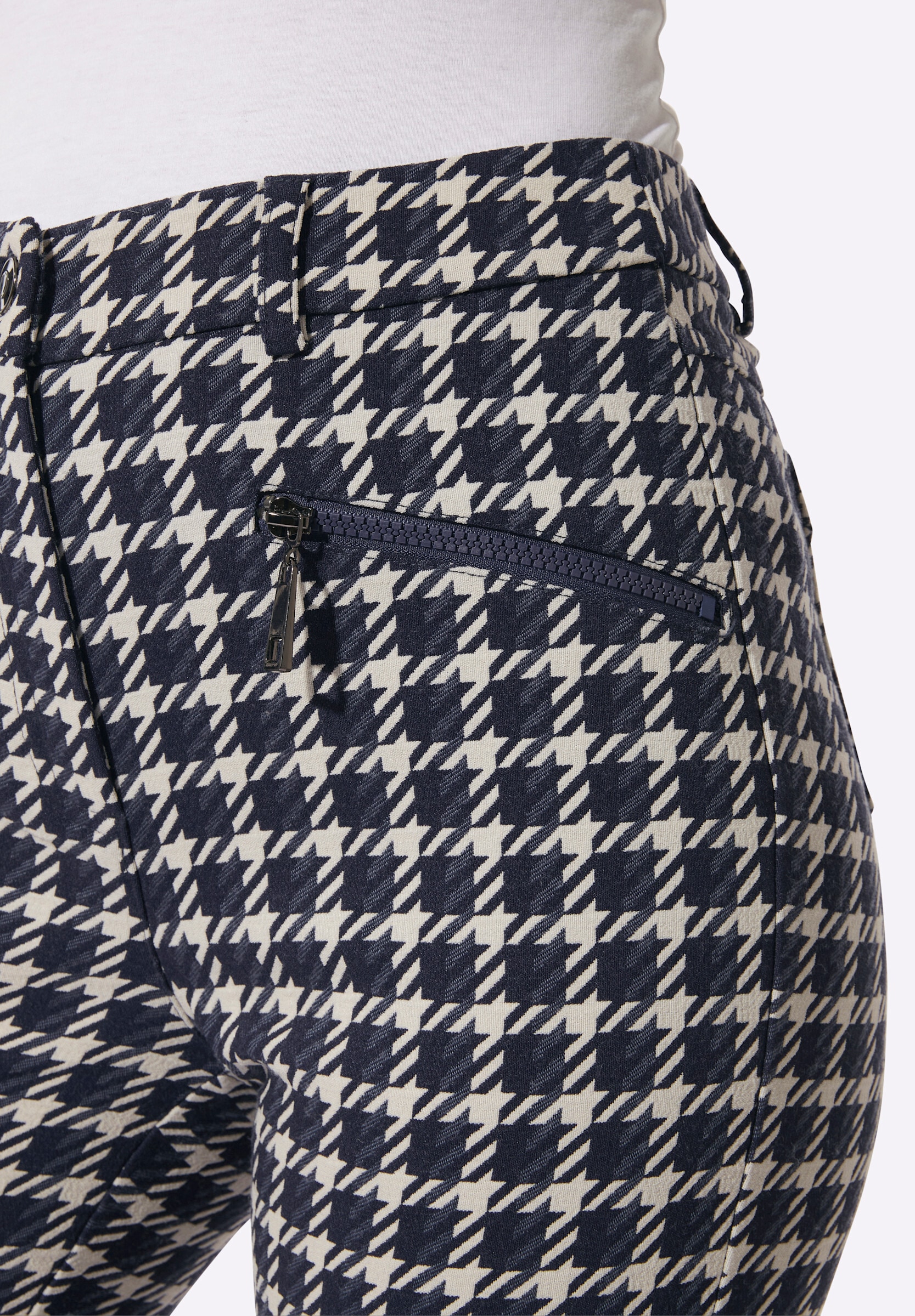 creation L Stoffhose »Jacquard-Hose Hose«