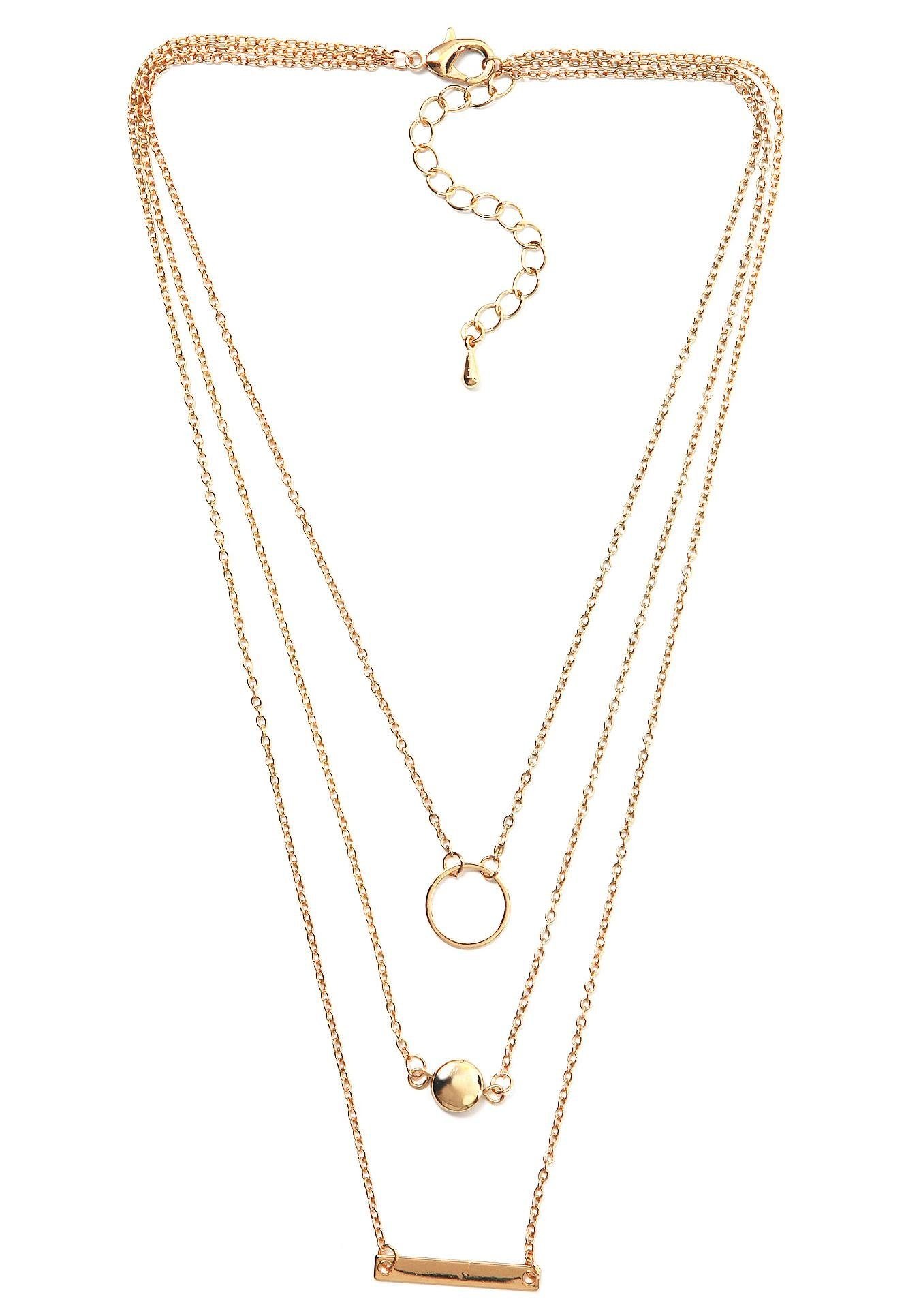 J.Jayz Collier »Layering Kette mit verschienden Anhängern« kaufen