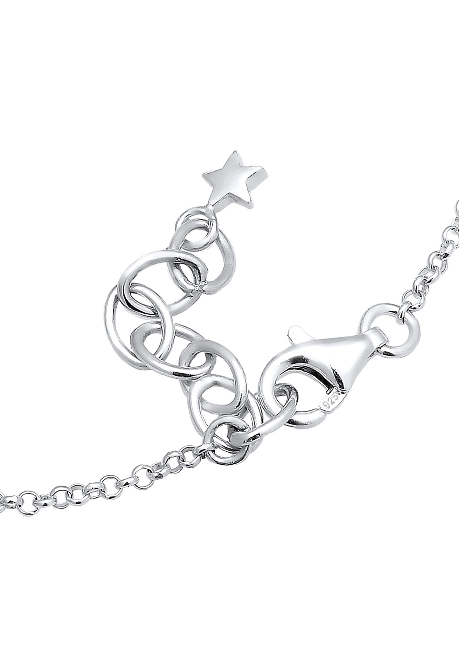 Elli Armkette »Armband Kompass 925 Sterling Silber«
