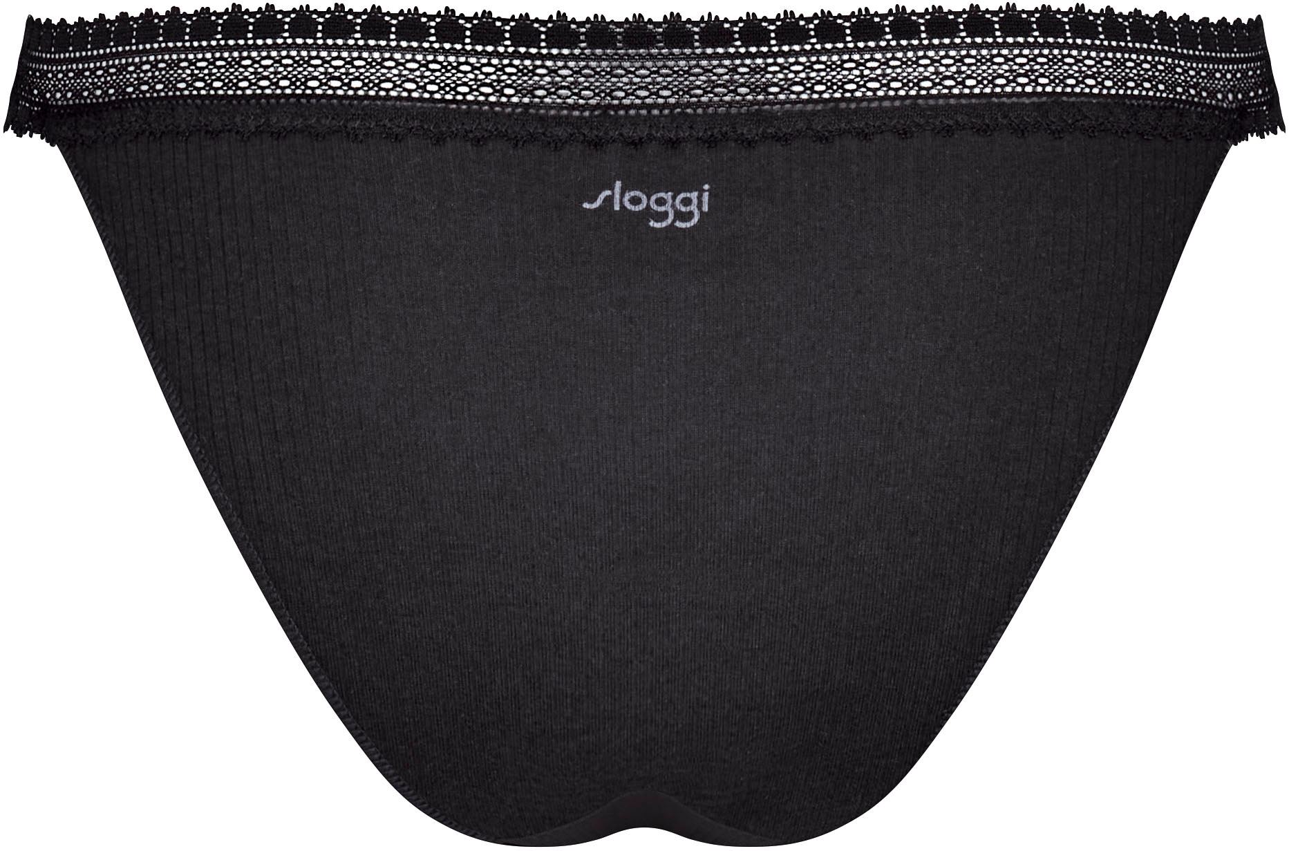 sloggi Slip »GO Ribbed R Tanga C2P«, (2er Pack), Rippstruktur
