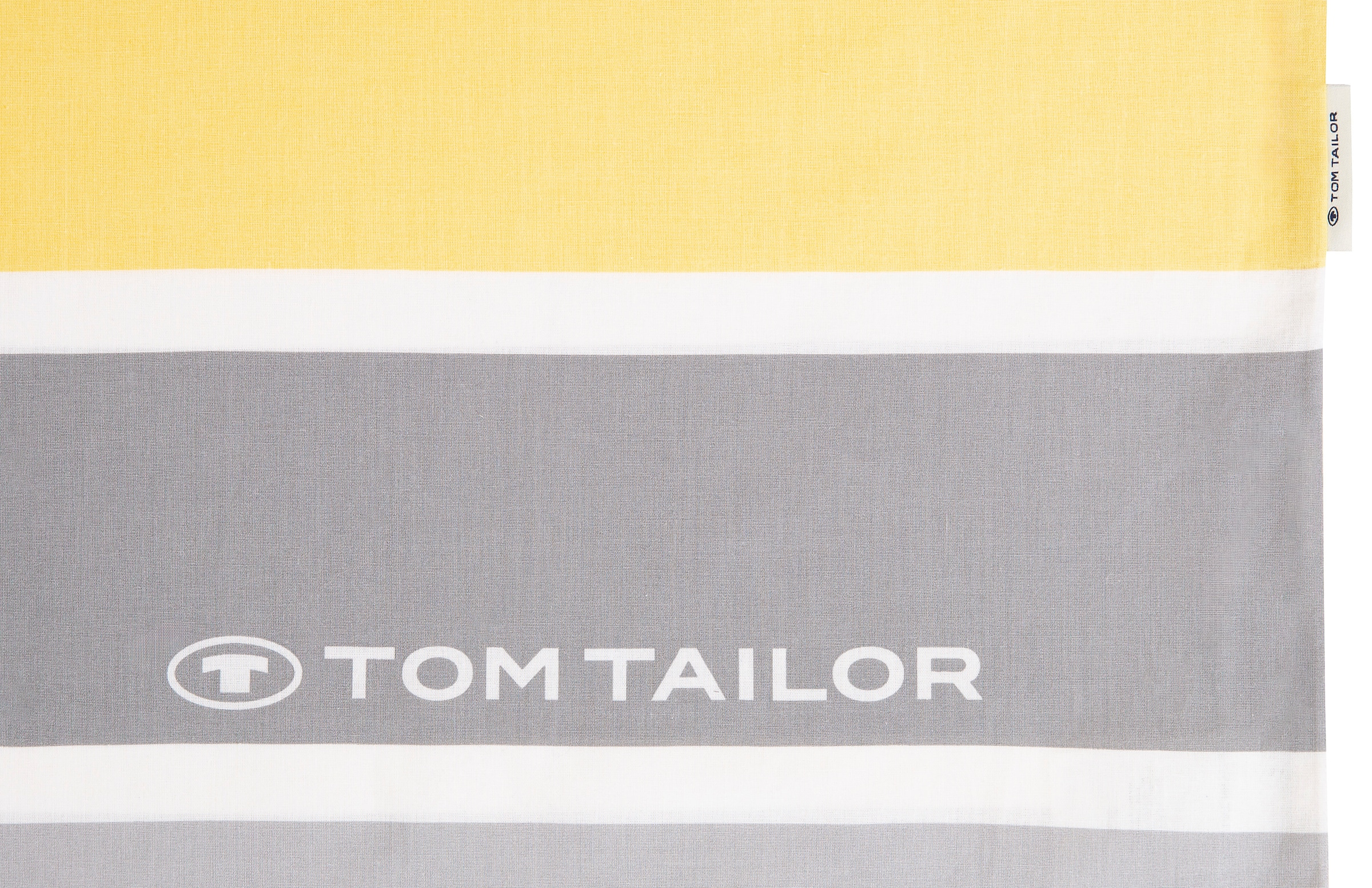 TOM TAILOR HOME Bettwäsche »Felix in Gr. 135x200 oder 155x220 cm« 3 Stk. mit GRATIS-Zugabe: Gästehandtuch (100% Baumwolle), mit Reißverschluss
