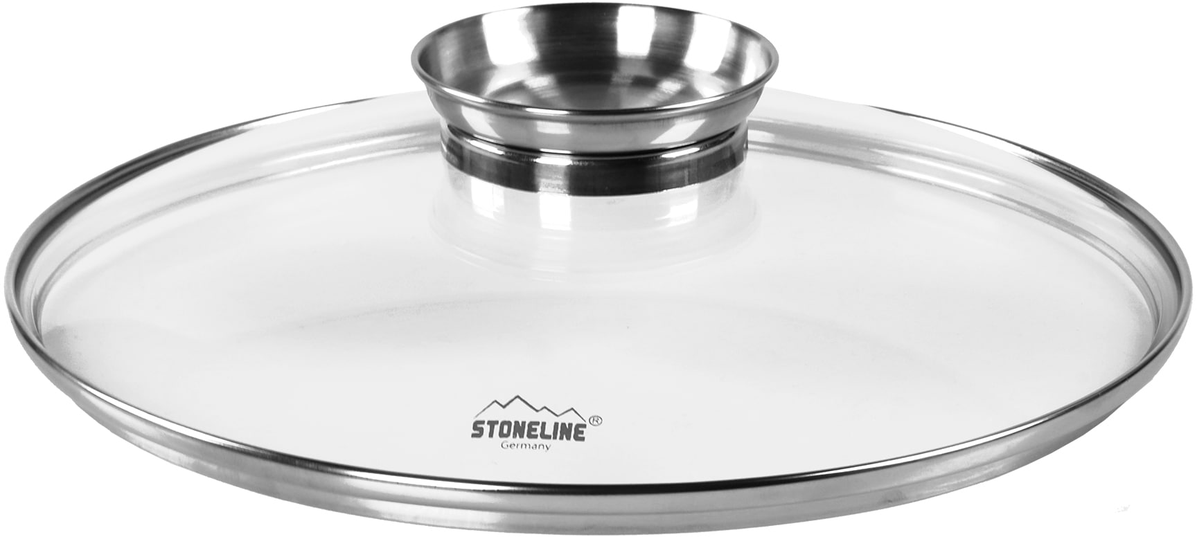 STONELINE Servierpfanne »CERAMIC«, Aluminium, (1 tlg.), Ø 24 cm, mit Aromaknopf im Deckel, Induktion