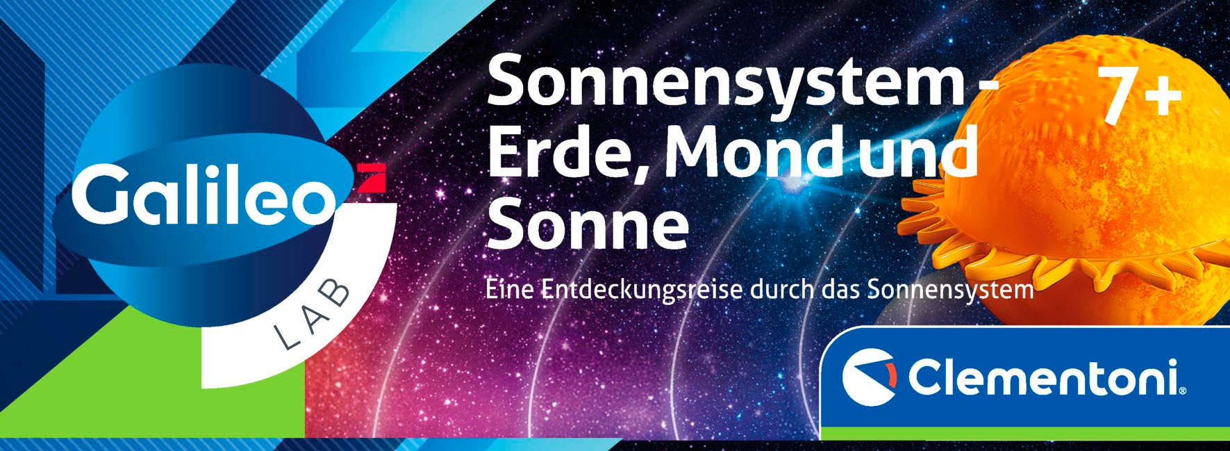Clementoni® Experimentierkasten »Galileo Lab, Sonnensystem - Erde«, Made in Europe