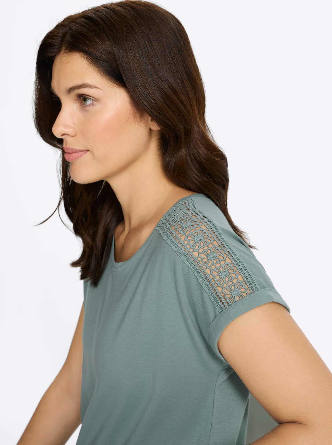 Classic Basics Rundhalsshirt »Rundhals-Shirt« 1 tlg.