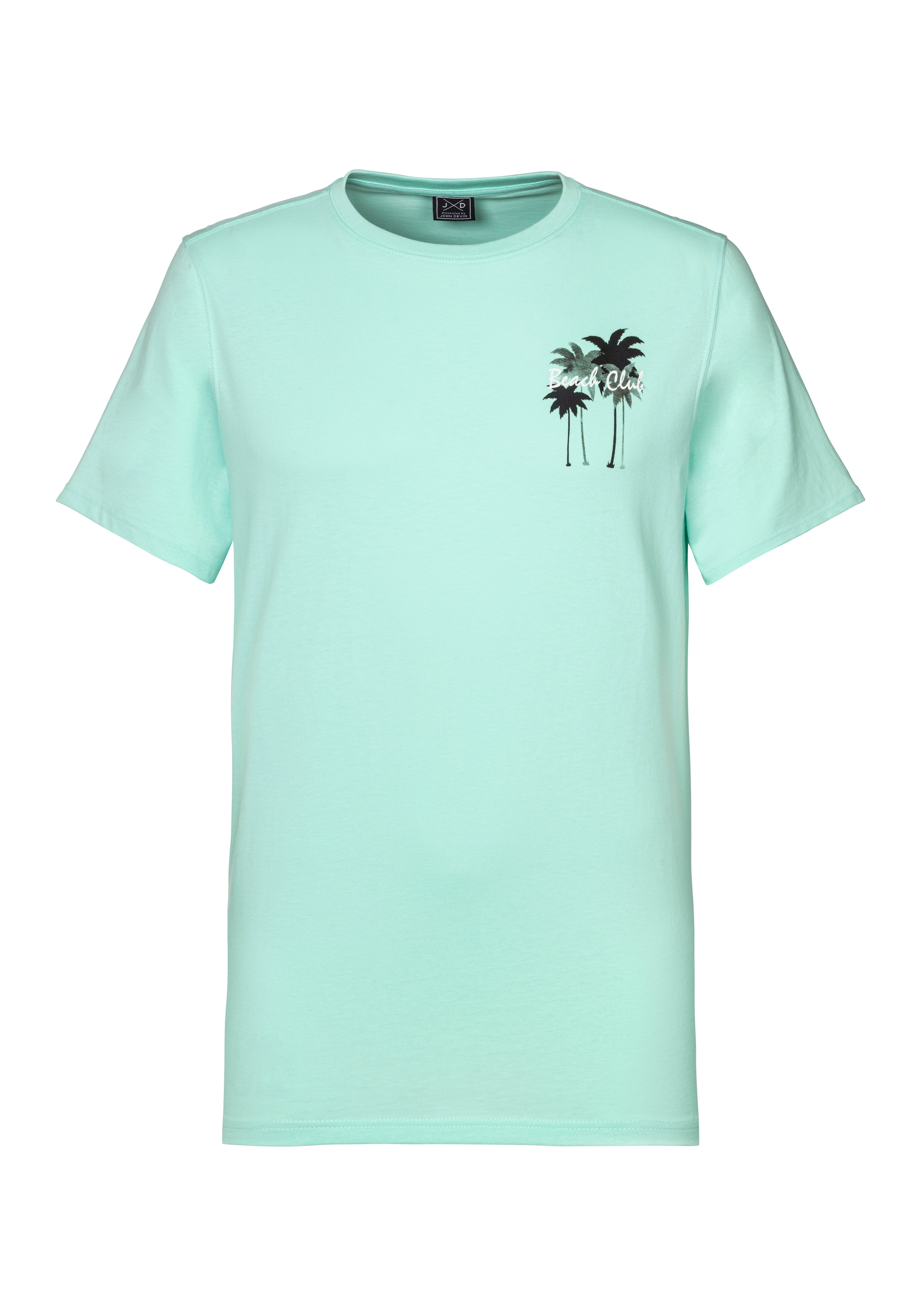 Beachtime T-Shirt »mit großem Rückenprint«, Regular-Fit, mit Print vorn und hinten
