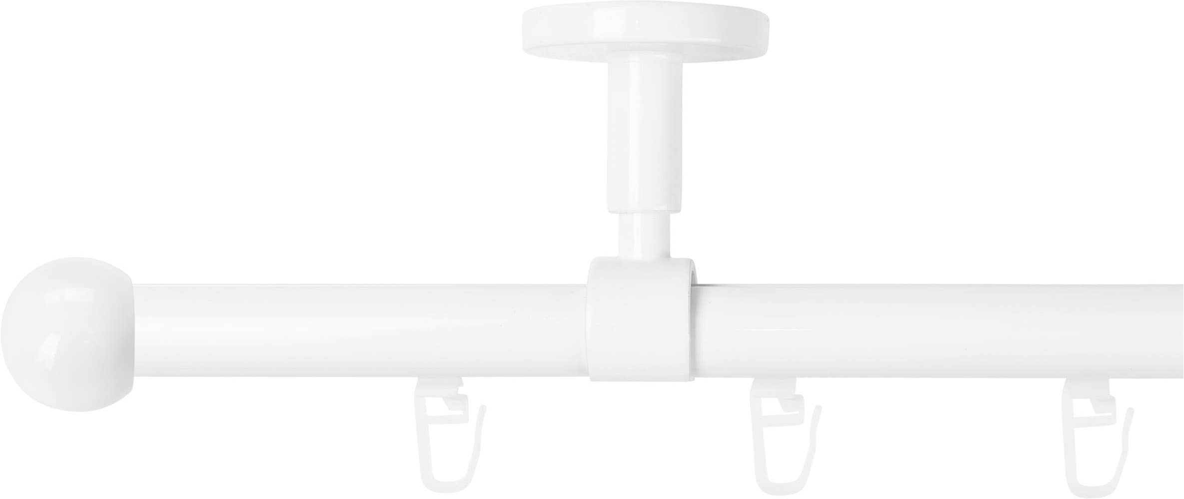 SN DECO GROUP Gardinenstange »Gardinenstange Innenlauf Straßburg Ø 19 mm, 1-läufig, Fixmaß« Ø 19 mm Fixmaß;kürzbar