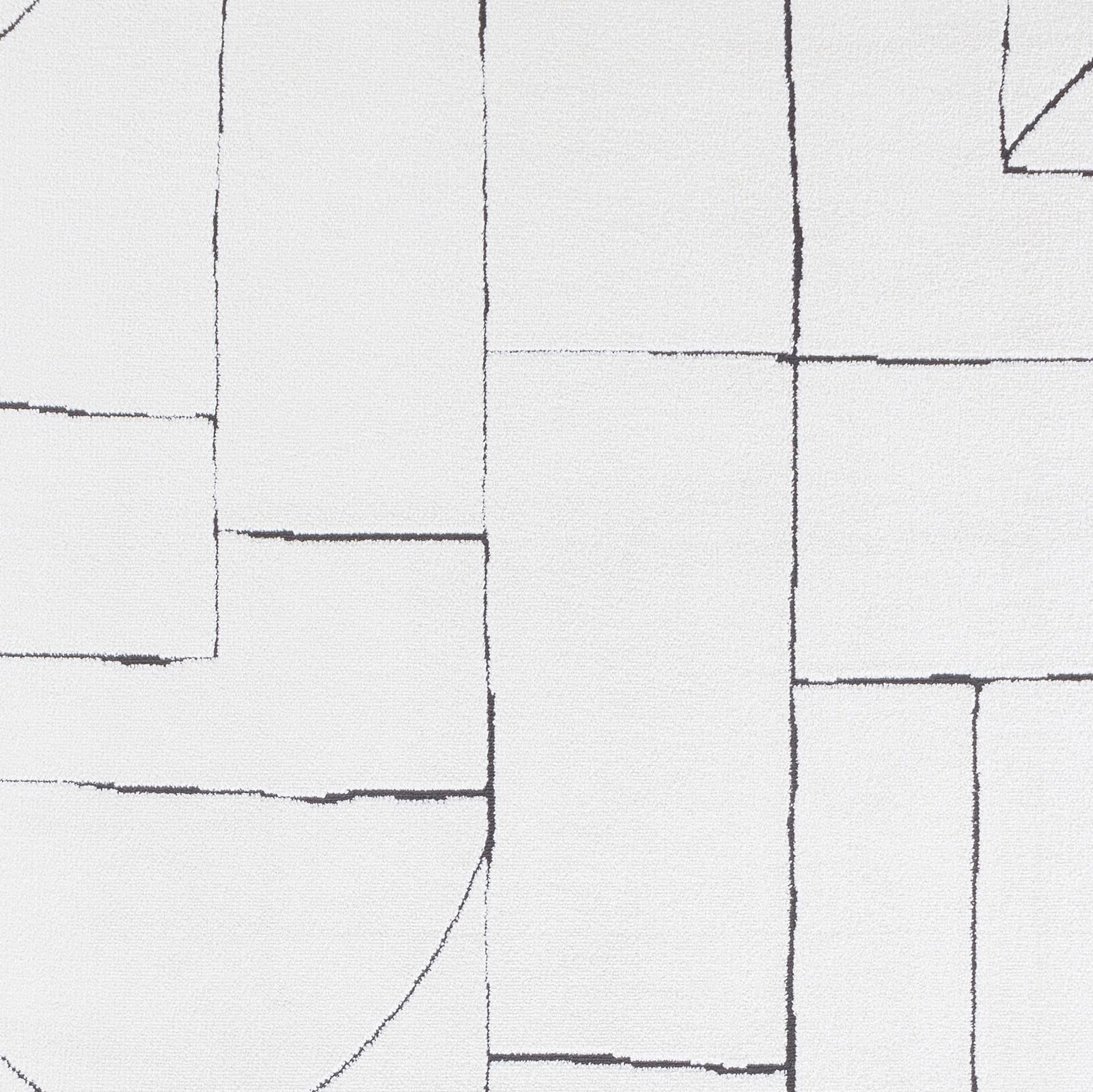 Livabliss Teppich »BARI« rechteckig 14 mm Höhe Skandi Design, Modern Boho Kurzflor Wohnzimmerteppich, Schlafzimmer