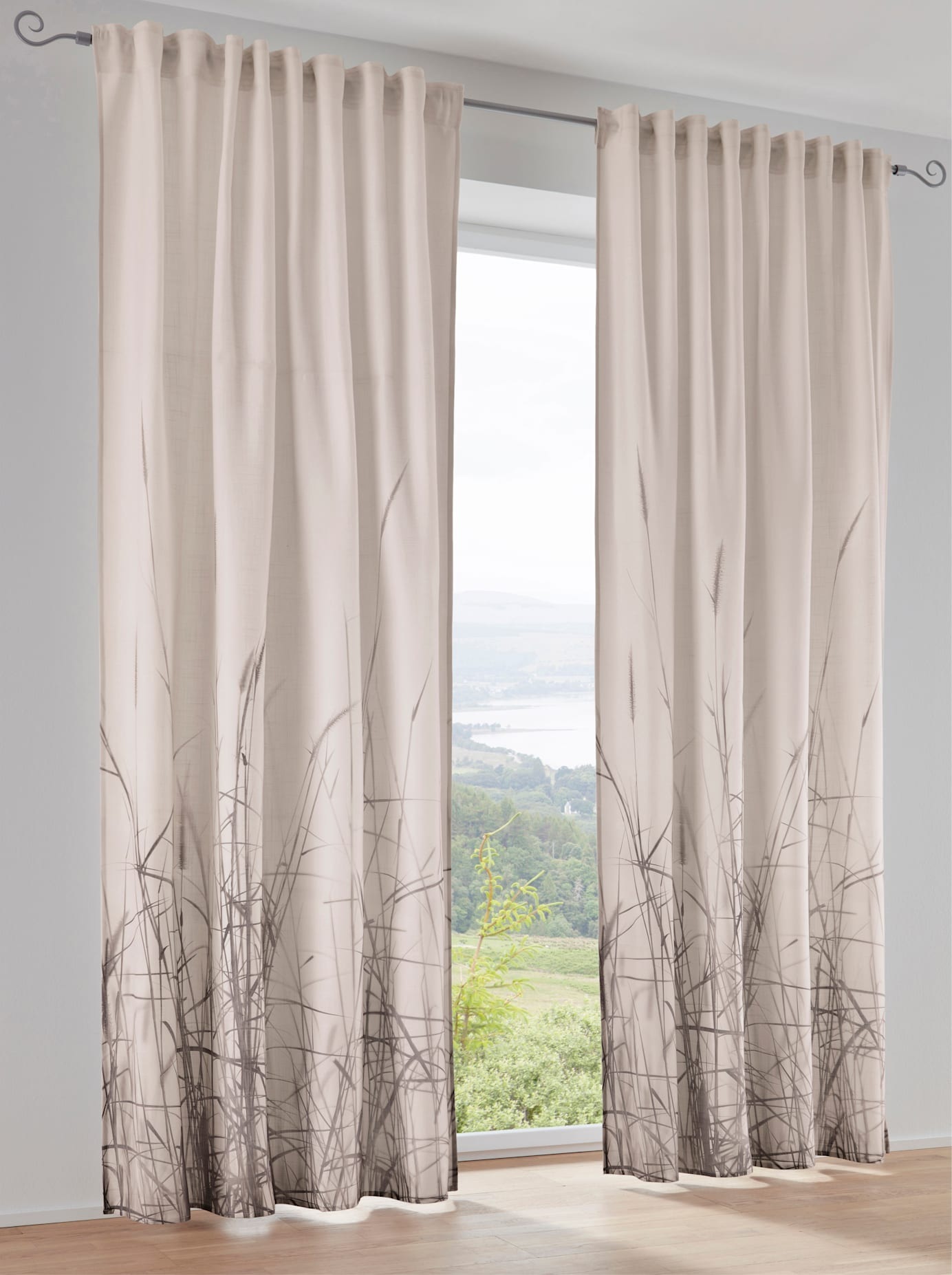 Heine Home Vorhang Multifunktionsband 1 Stk. tlg. in bunt